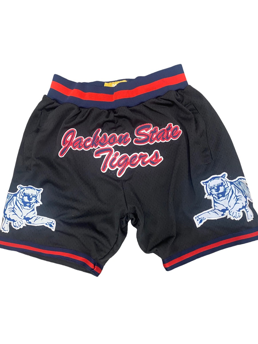 Jackson State  New Script Basketball Shorts