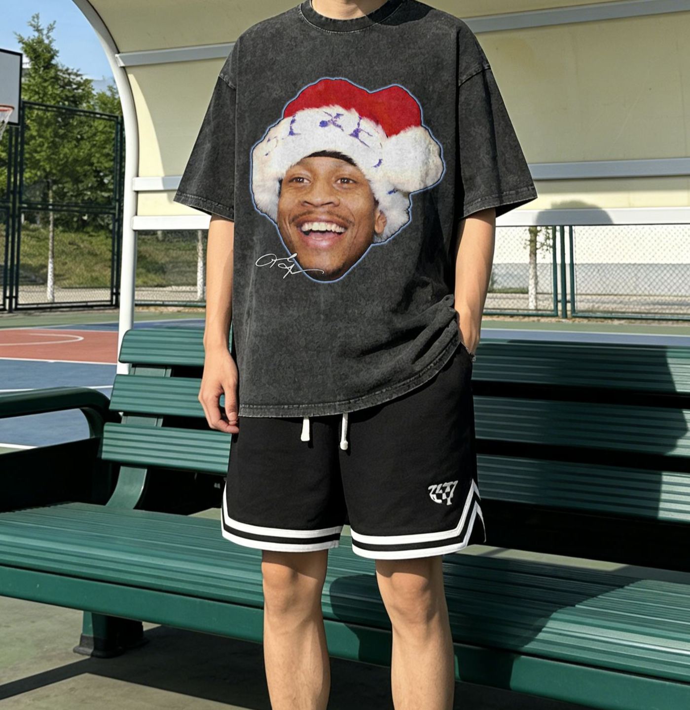 ALLEN IVERSON Printed Men's Washed Tee