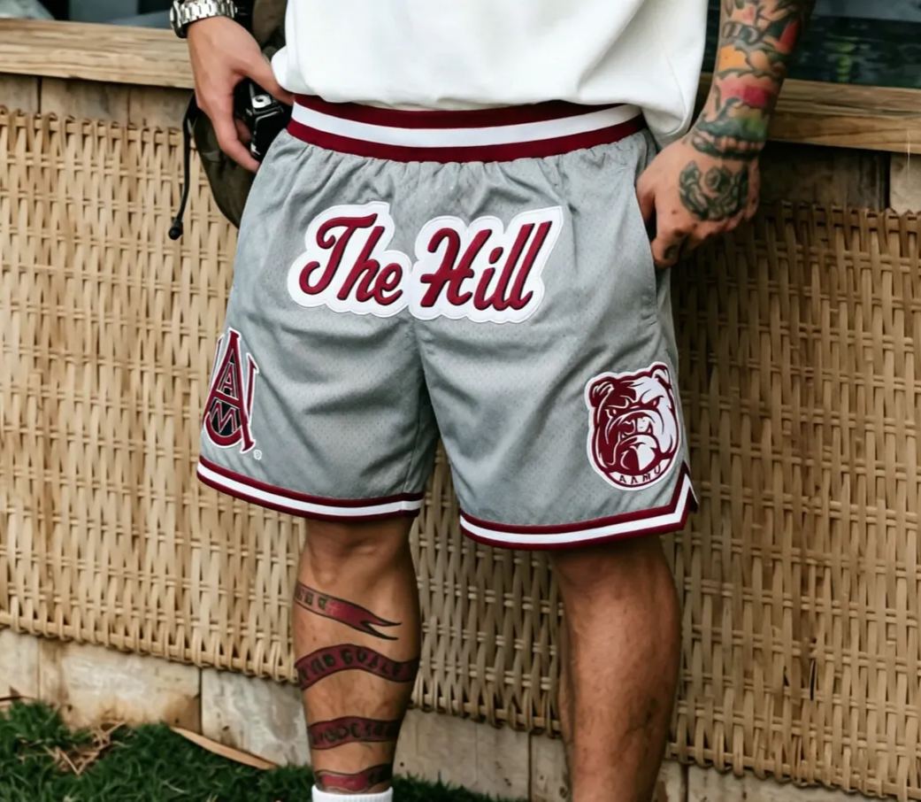 ALABAMA A&M UNIVERSITY BASKETBALL SHORTS
