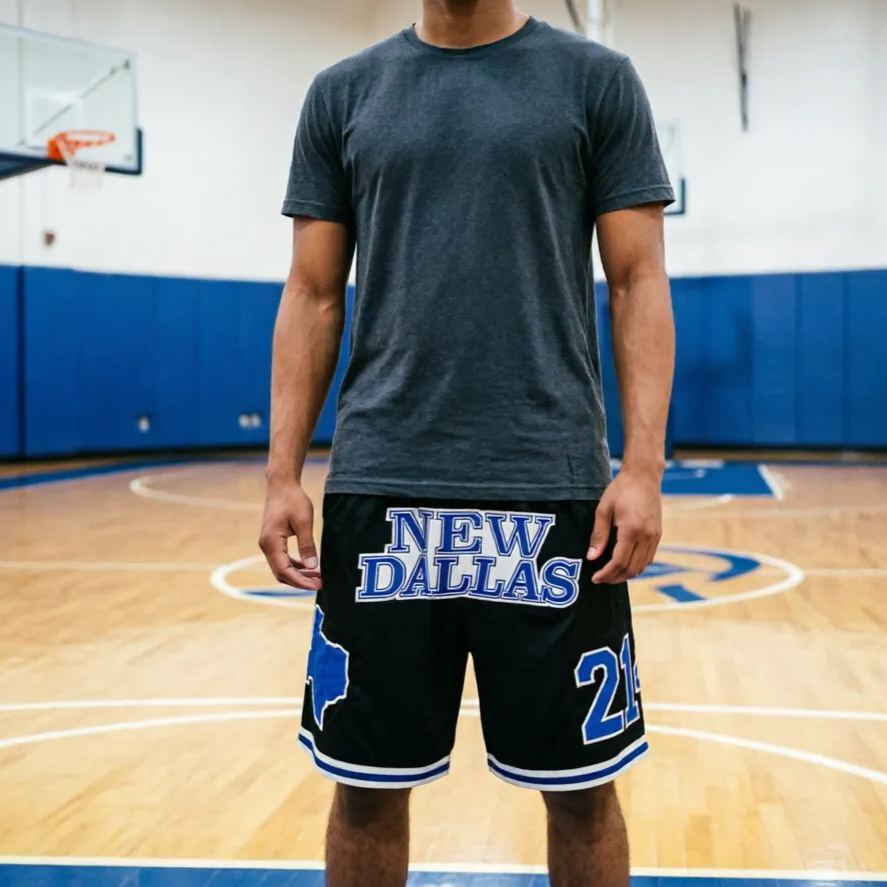 NEW DALLAS  Basketball Shorts