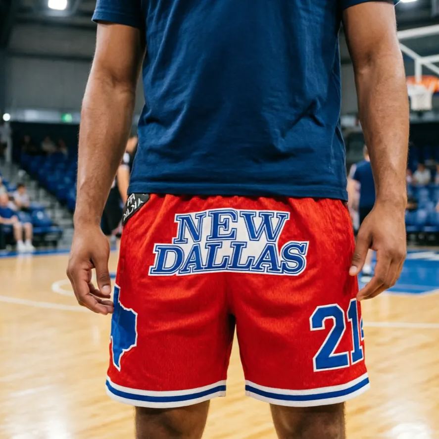 NEW DALLAS  Basketball Shorts
