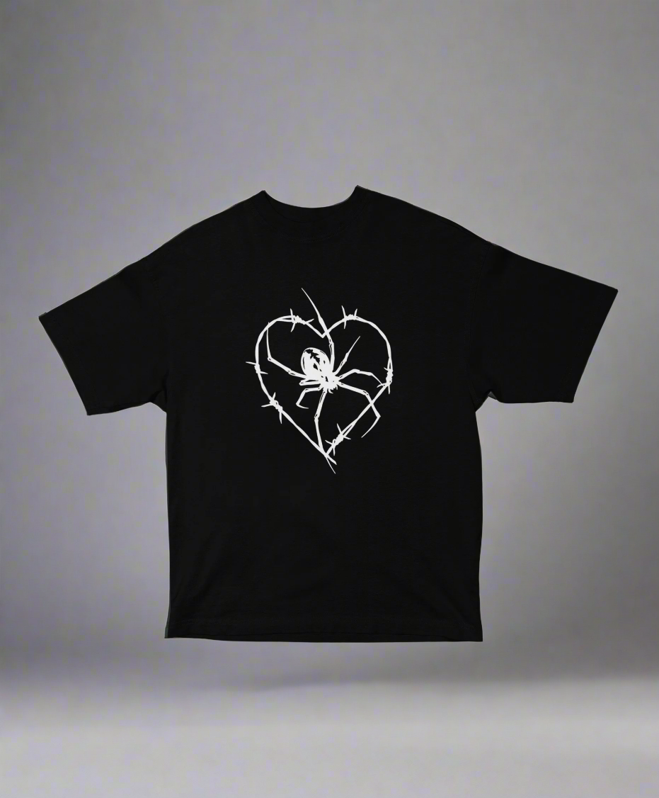 Spider Heart  Tee