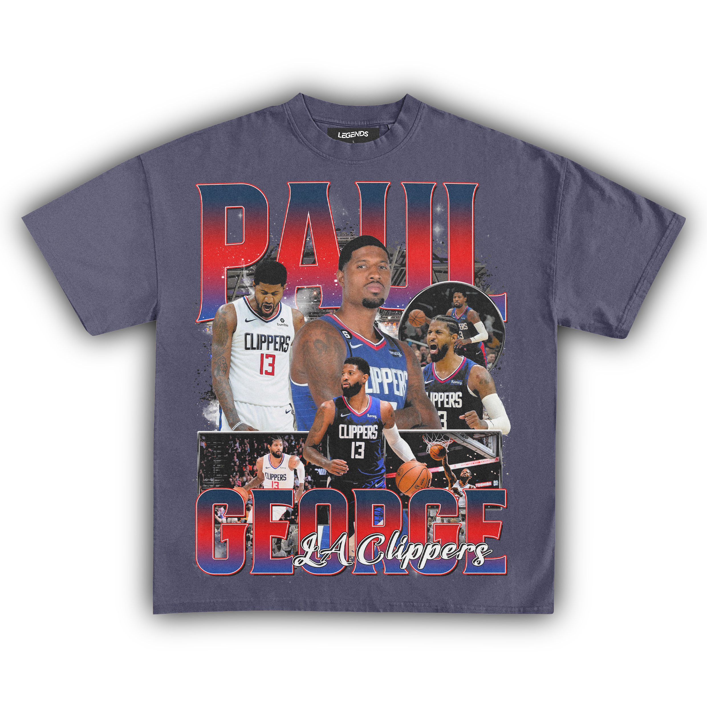 PAUL GEORGE LA CLIPPERS Washed TEE