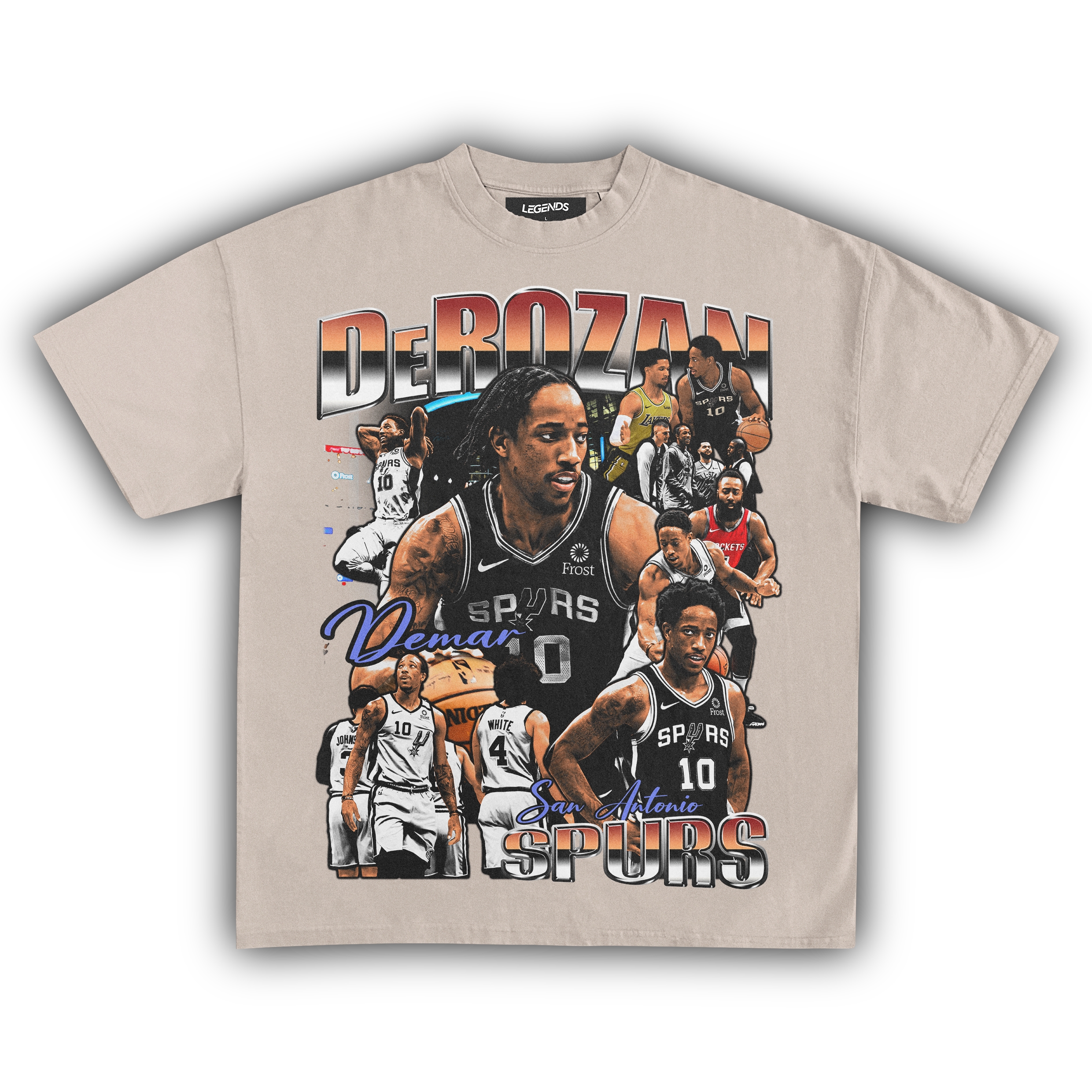 DEMAR DEROZAN SPURS TEE