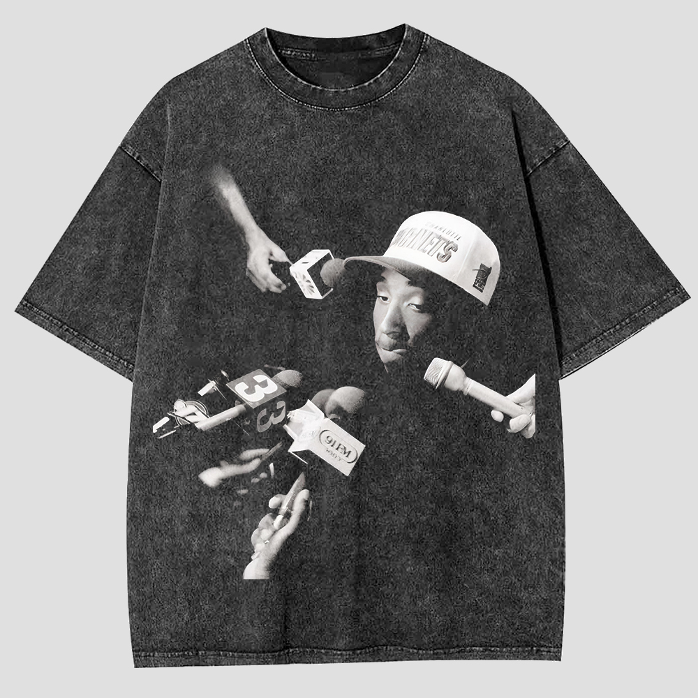 Kobe Printed Men's Washed Tee