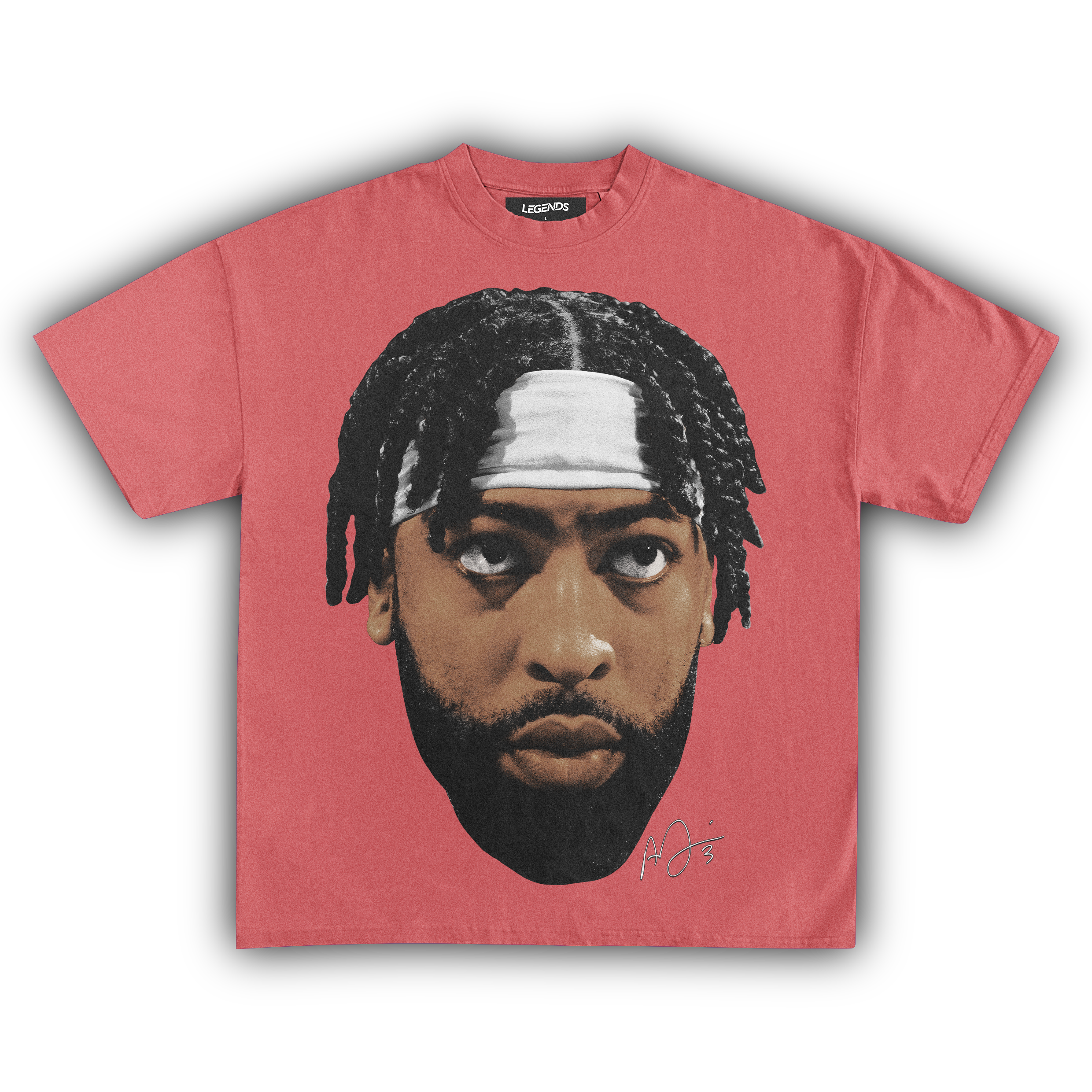 ANTHONY DAVIS BIG FACE TEE