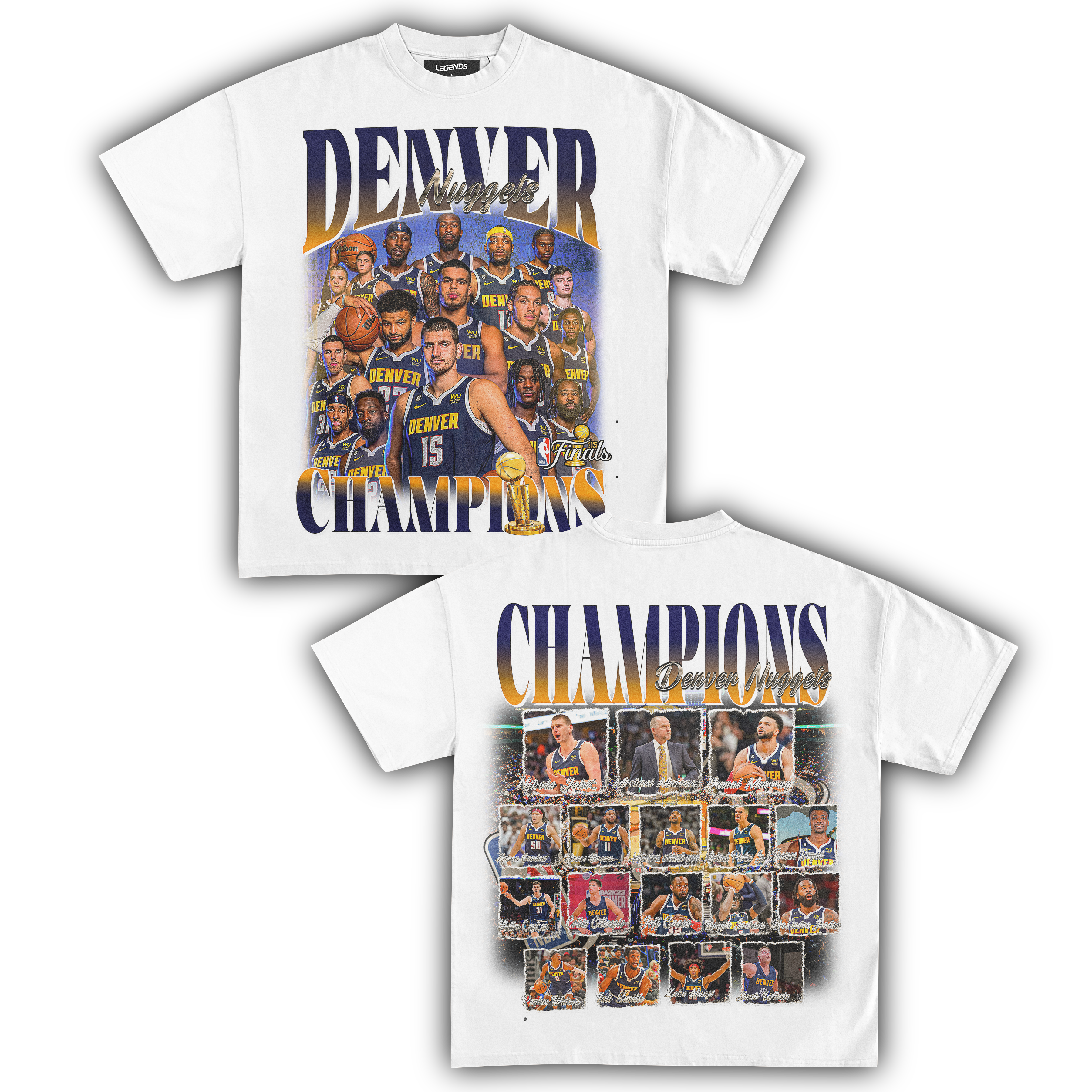 DENVER NUGGETS 2023 CHAMPIONS TEE