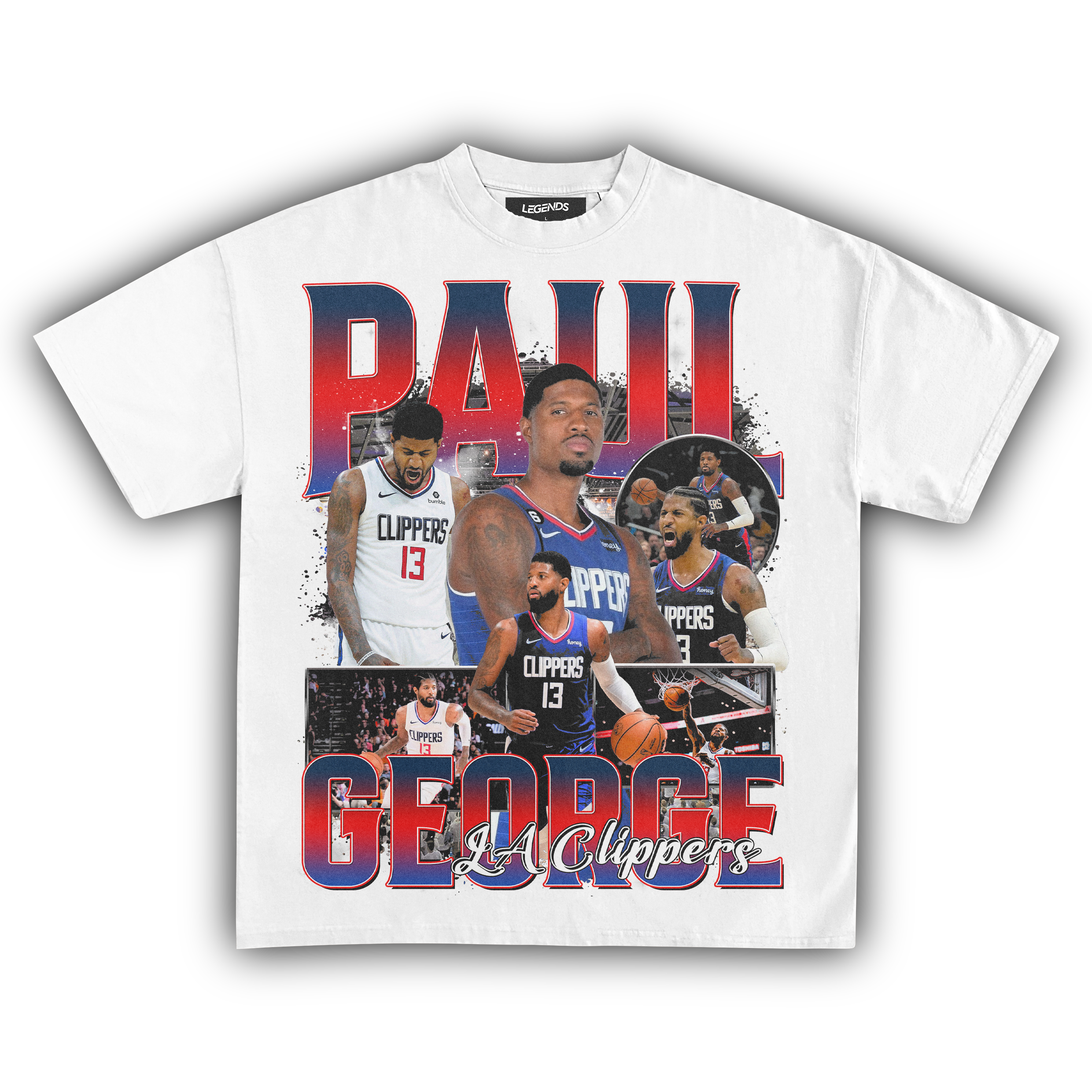 PAUL GEORGE LA CLIPPERS Washed TEE