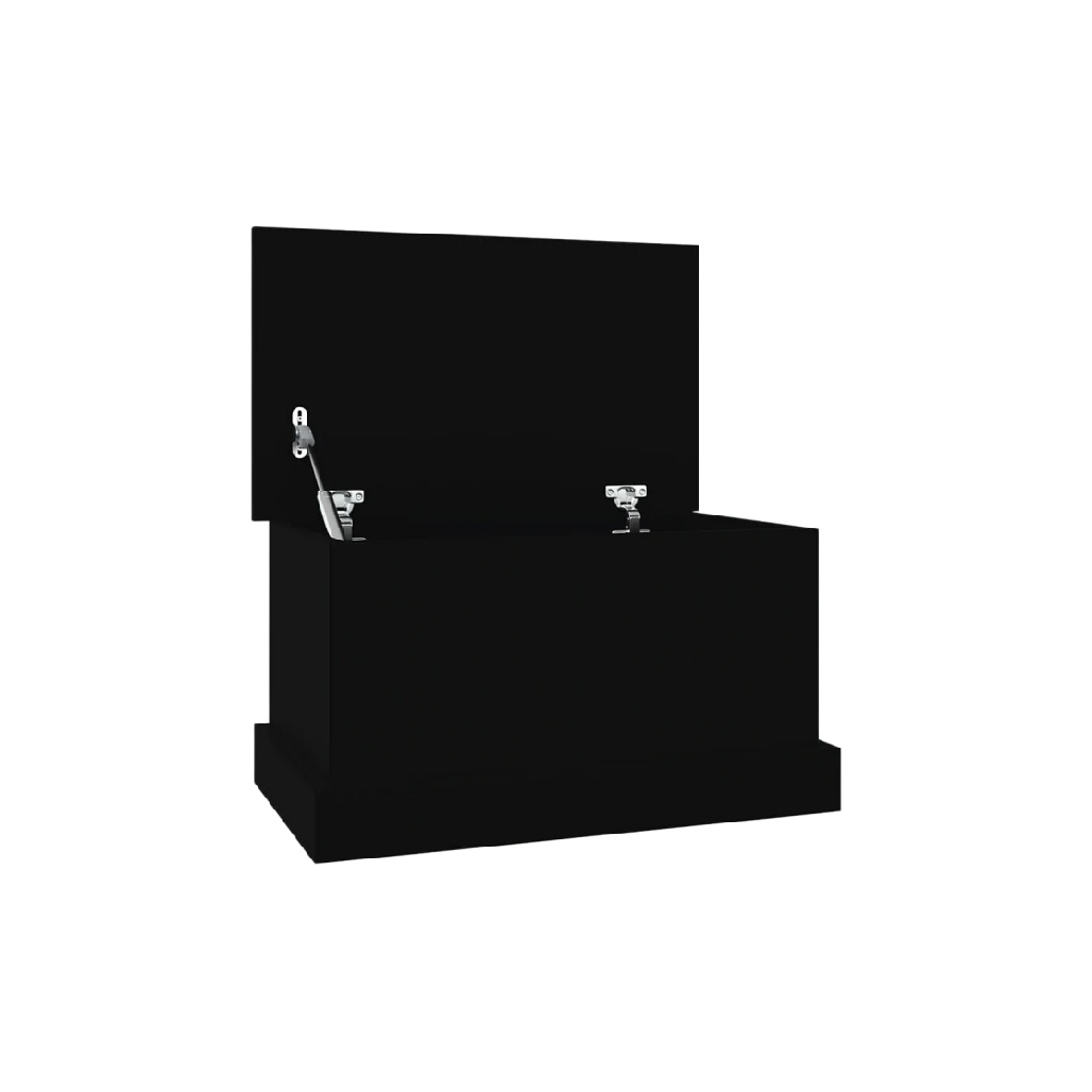 Coffre de rangement en bois pour espace de vie - 80 x 40 x 40-conceptvivre