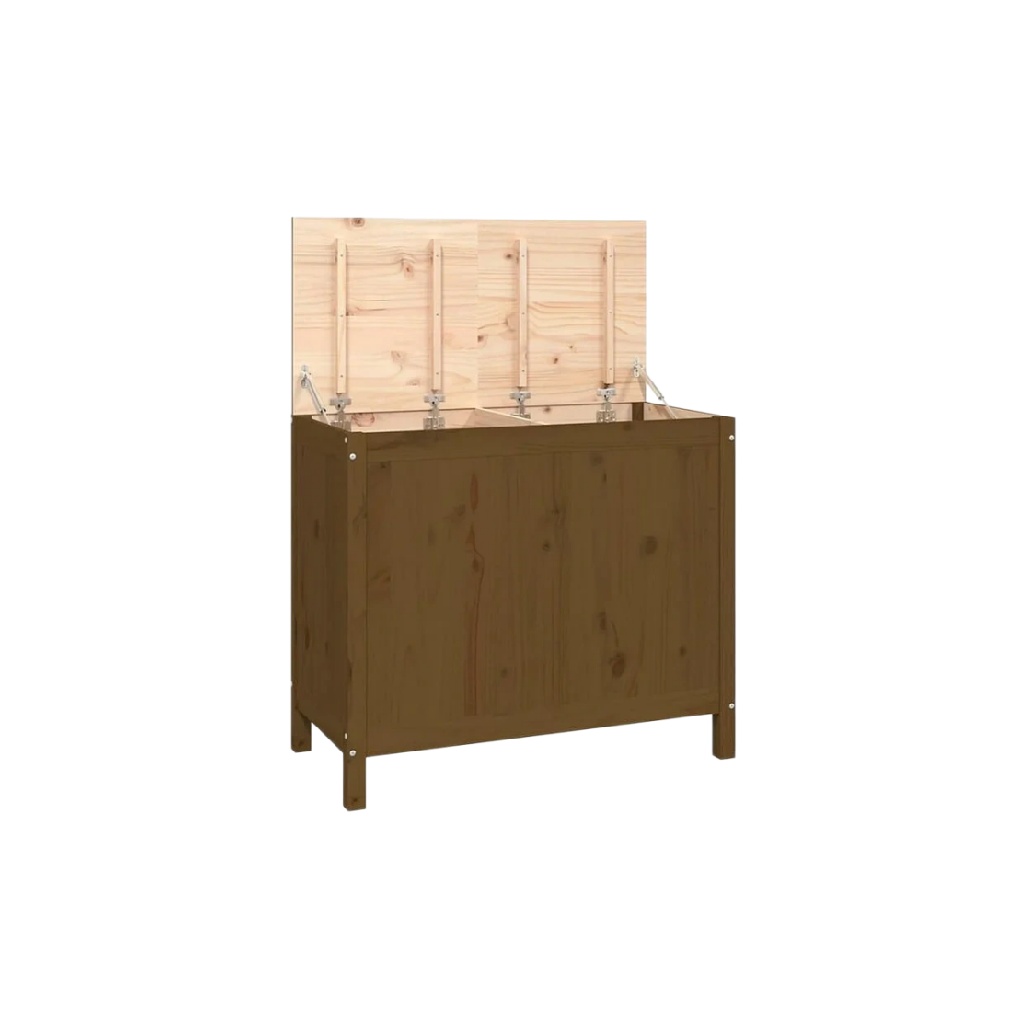 Meuble de rangement en bois massif pour espace de stockage - 100 x 50 x 80-conceptvivre