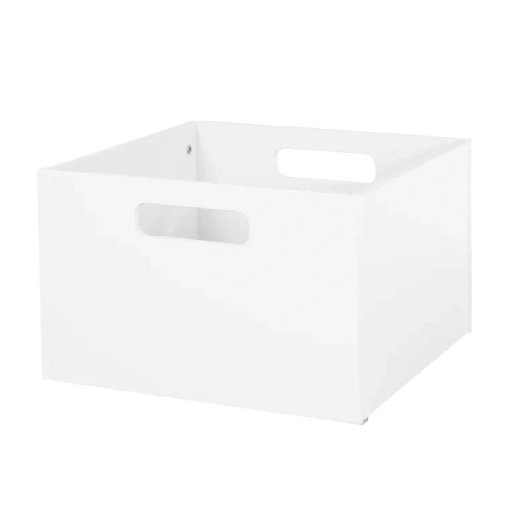 Boîte de rangement en plastique pour maison ou bureau - 30 x 30 x 20-conceptvivre
