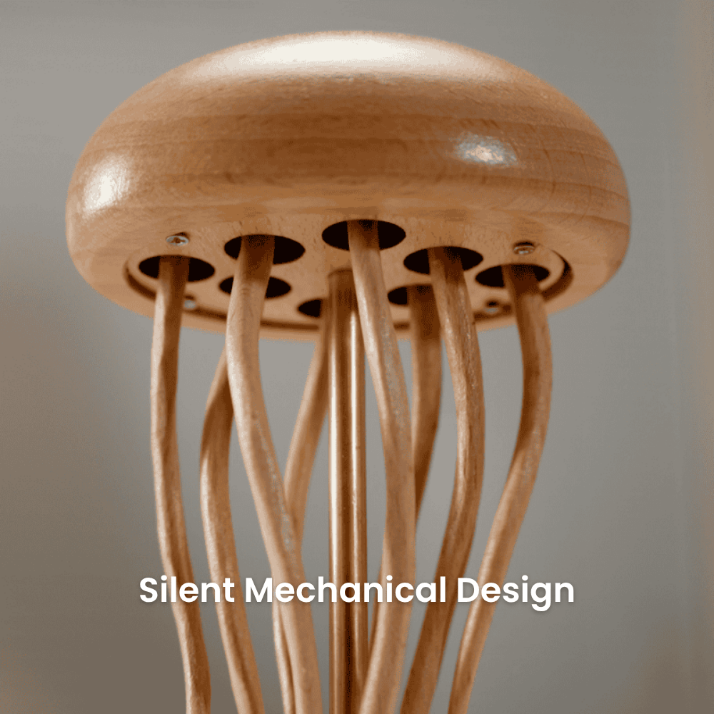 MarinerPoet Handcrafted Wooden Jellyfish Automaton(Big)