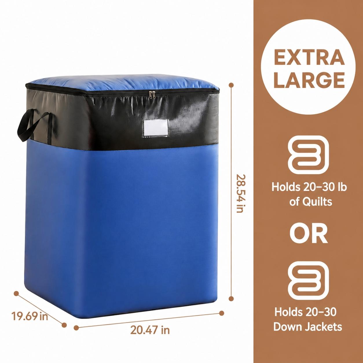 180L Extra Large Storage Bags, Heavy Duty Moving Bags with Reinforced Handles, Waterproof Clothing Storage Organizer for Blankets, Bedding, Clothes, Luggage, Dorm Room, Closet and Home Organization 180L Extra Large Storage Bags, Heavy Duty Moving Bags with Reinforced Handles, Waterproof Clothing Storage Organizer for Blankets, Bedding, Clothes, Luggage, Dorm Room, Closet and Home Organization