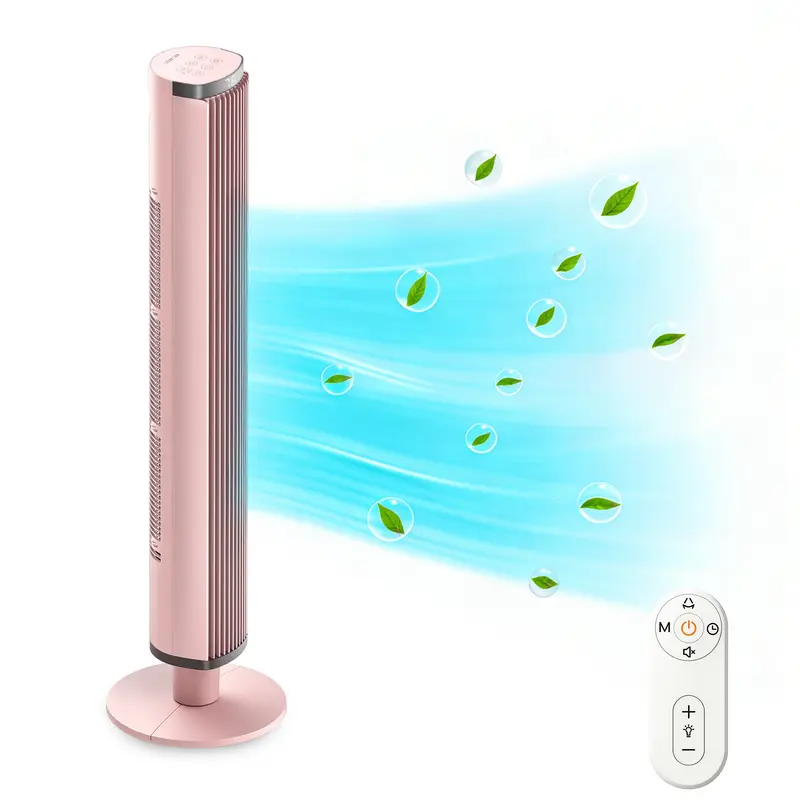 COWSAR 36" Bladeless Tower Fan with Remote Control