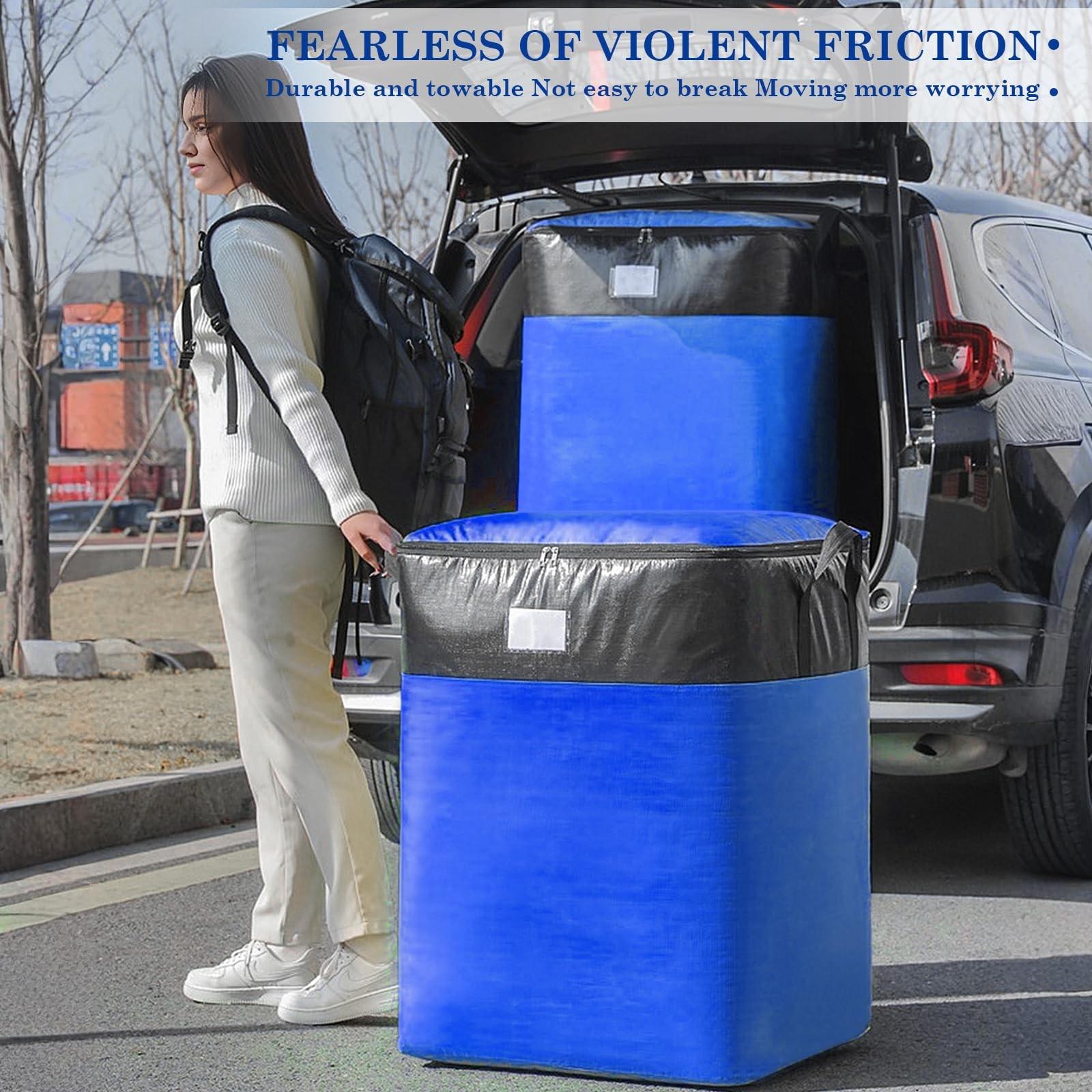 180L Extra Large Storage Bags, Heavy Duty Moving Bags with Reinforced Handles, Waterproof Clothing Storage Organizer for Blankets, Bedding, Clothes, Luggage, Dorm Room, Closet and Home Organization 180L Extra Large Storage Bags, Heavy Duty Moving Bags with Reinforced Handles, Waterproof Clothing Storage Organizer for Blankets, Bedding, Clothes, Luggage, Dorm Room, Closet and Home Organization