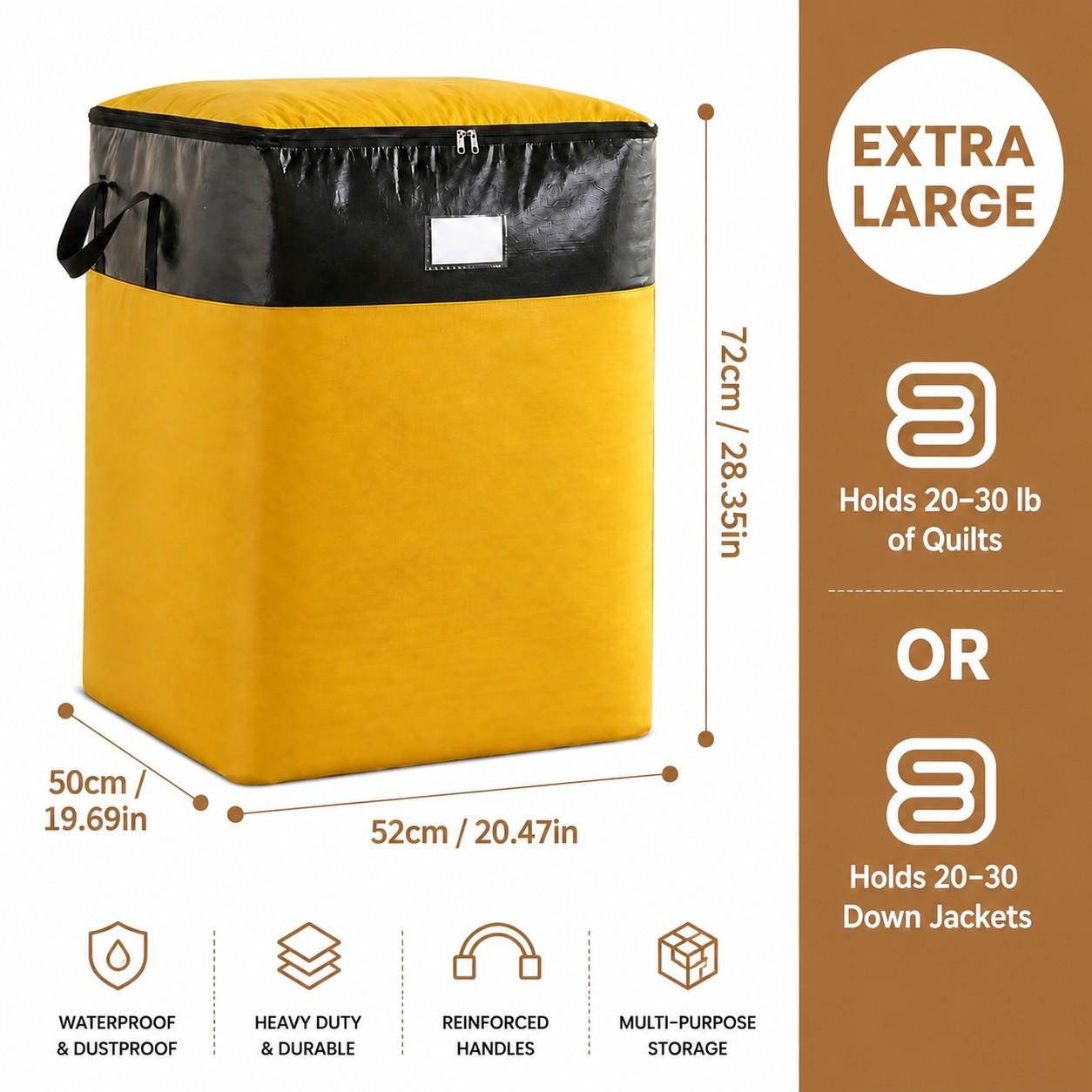 180L Extra Large Storage Bags, Heavy Duty Moving Bags with Reinforced Handles, Waterproof Clothing Storage Organizer for Blankets, Bedding, Clothes, Luggage, Dorm Room, Closet and Home Organization 180L Extra Large Storage Bags, Heavy Duty Moving Bags with Reinforced Handles, Waterproof Clothing Storage Organizer for Blankets, Bedding, Clothes, Luggage, Dorm Room, Closet and Home Organization