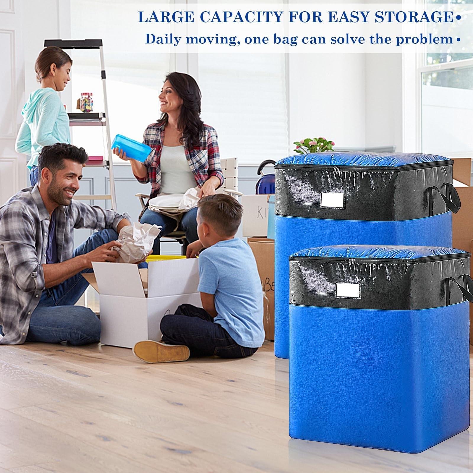 180L Extra Large Storage Bags, Heavy Duty Moving Bags with Reinforced Handles, Waterproof Clothing Storage Organizer for Blankets, Bedding, Clothes, Luggage, Dorm Room, Closet and Home Organization 180L Extra Large Storage Bags, Heavy Duty Moving Bags with Reinforced Handles, Waterproof Clothing Storage Organizer for Blankets, Bedding, Clothes, Luggage, Dorm Room, Closet and Home Organization