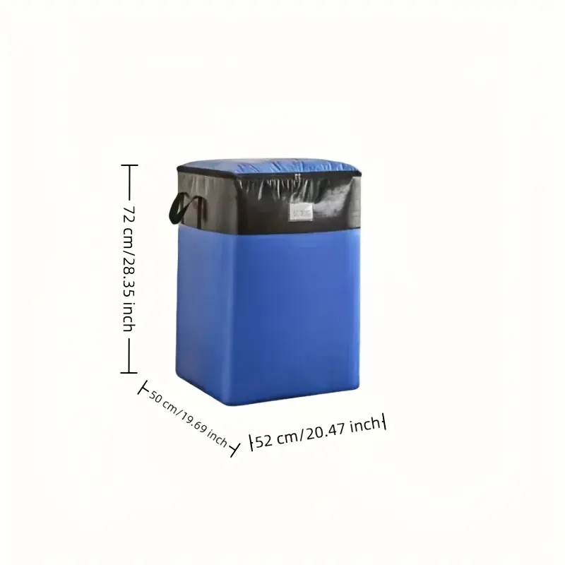 180L Extra Large Storage Bags, Heavy Duty Moving Bags with Reinforced Handles, Waterproof Clothing Storage Organizer for Blankets, Bedding, Clothes, Luggage, Dorm Room, Closet and Home Organization