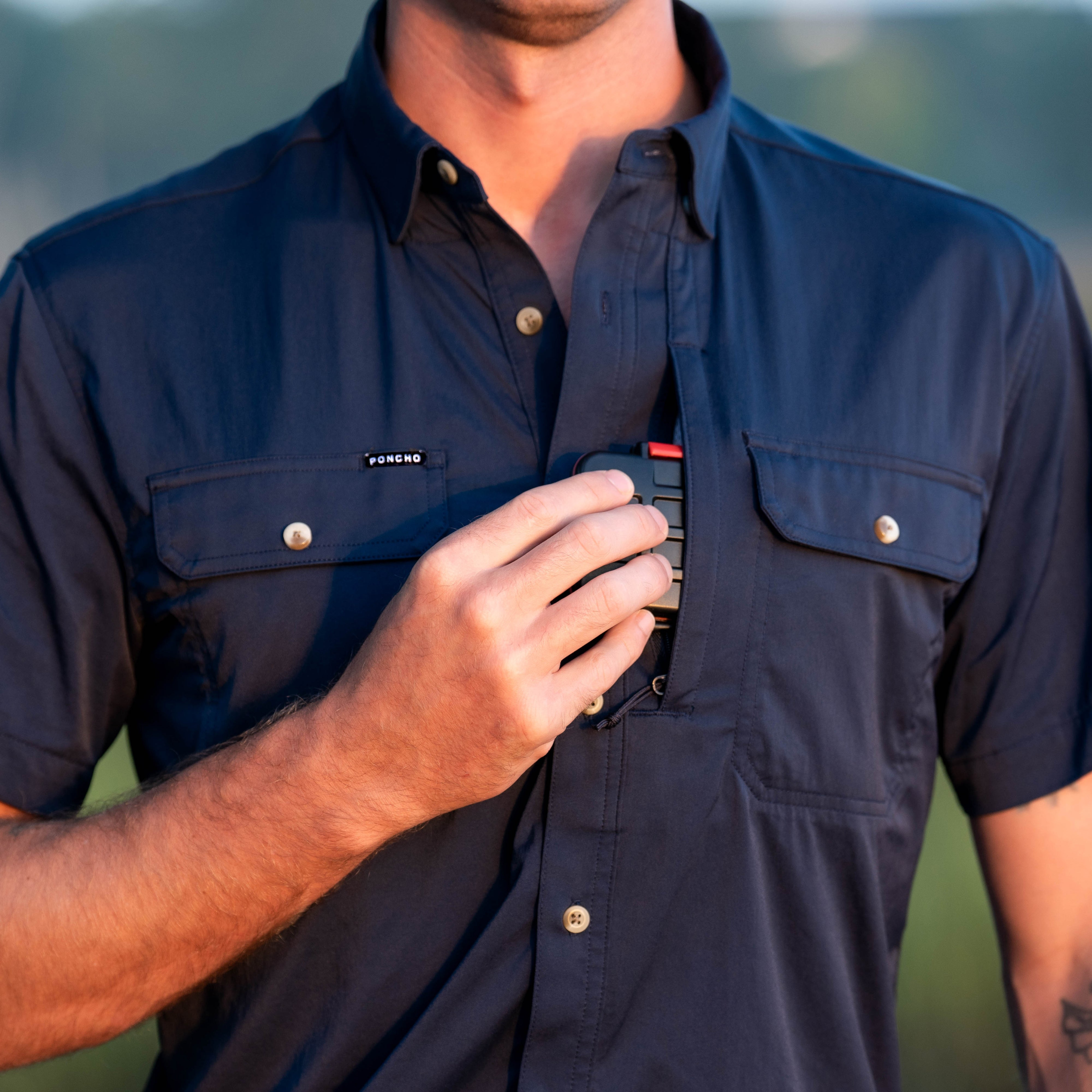 Men's Quick-Dry UPF 50+ Performance Fishing & Outdoor Shirt