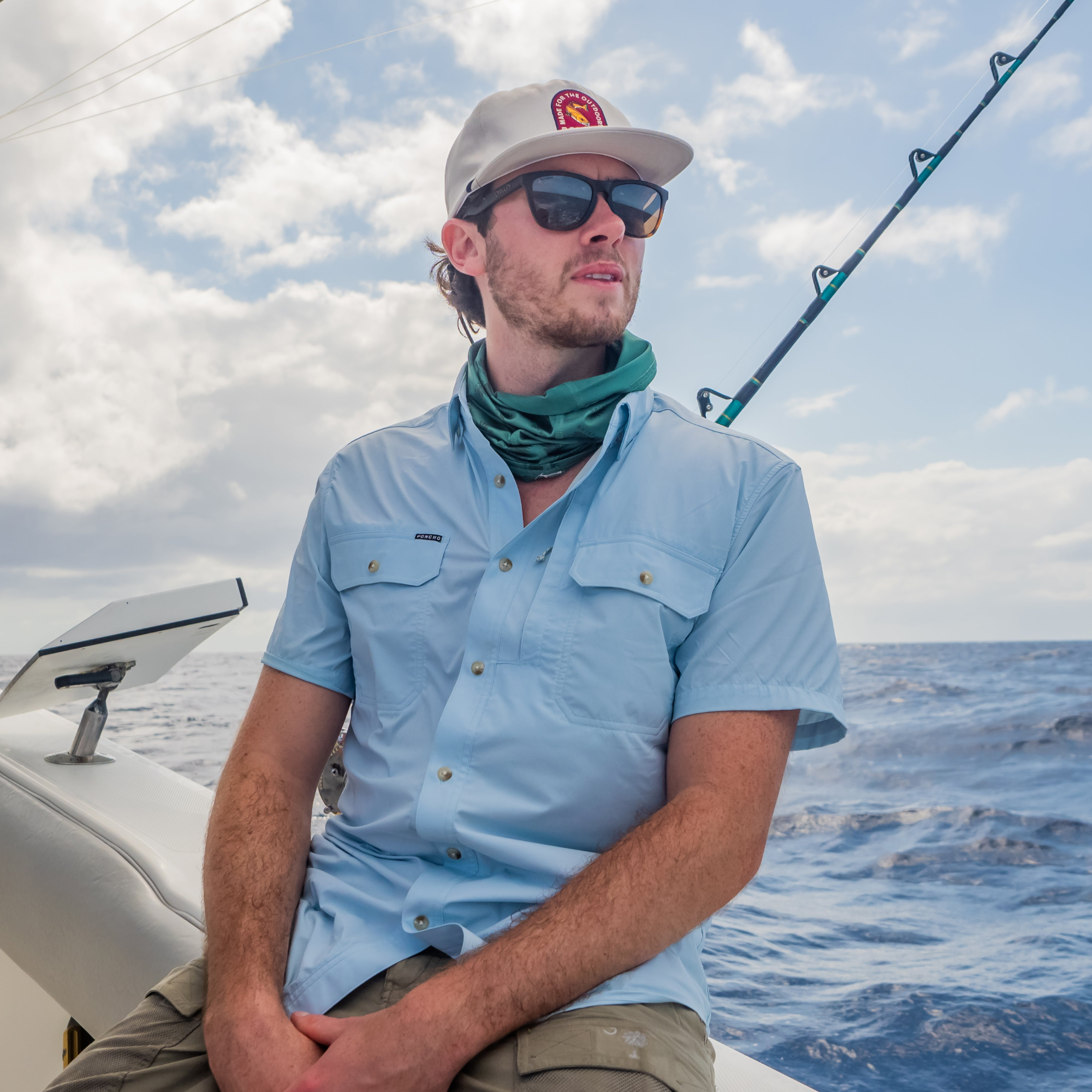 Men's Quick-Dry UPF 50+ Performance Fishing & Outdoor Shirt
