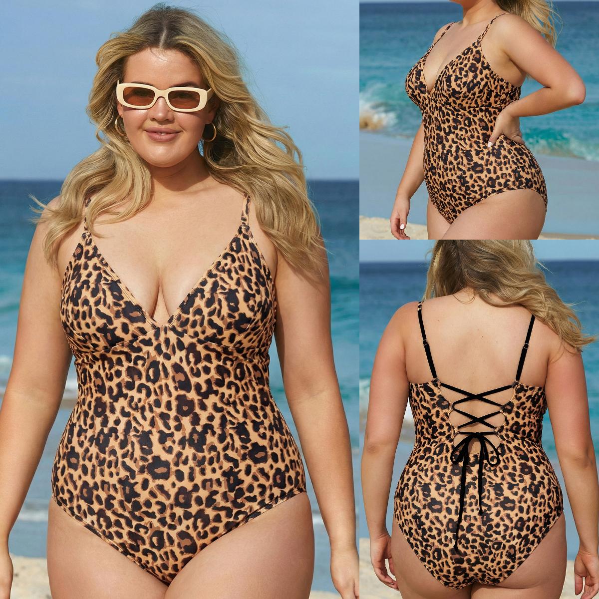 CUPSHE Plunging V-Neck One-Piece Swimsuit: Tummy Control Bathing Suit