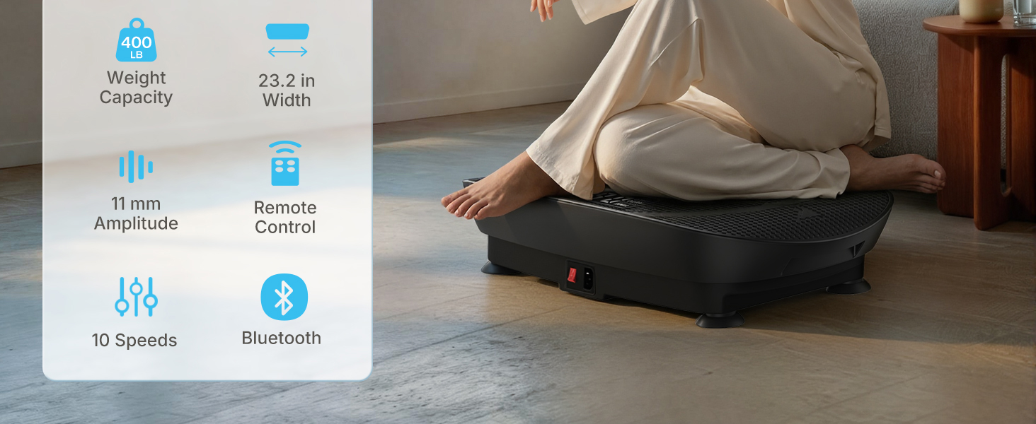 Vibration Plate Exercise Machine