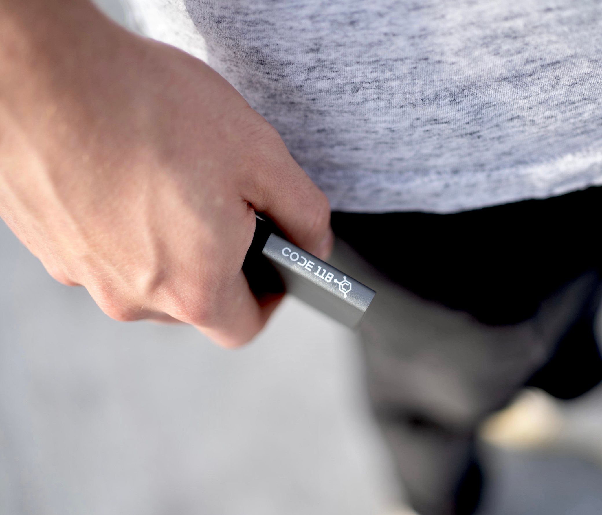 Slim Tactical Stealth Wallet for Men: Metal RFID Blocking Card Case with Money Clip