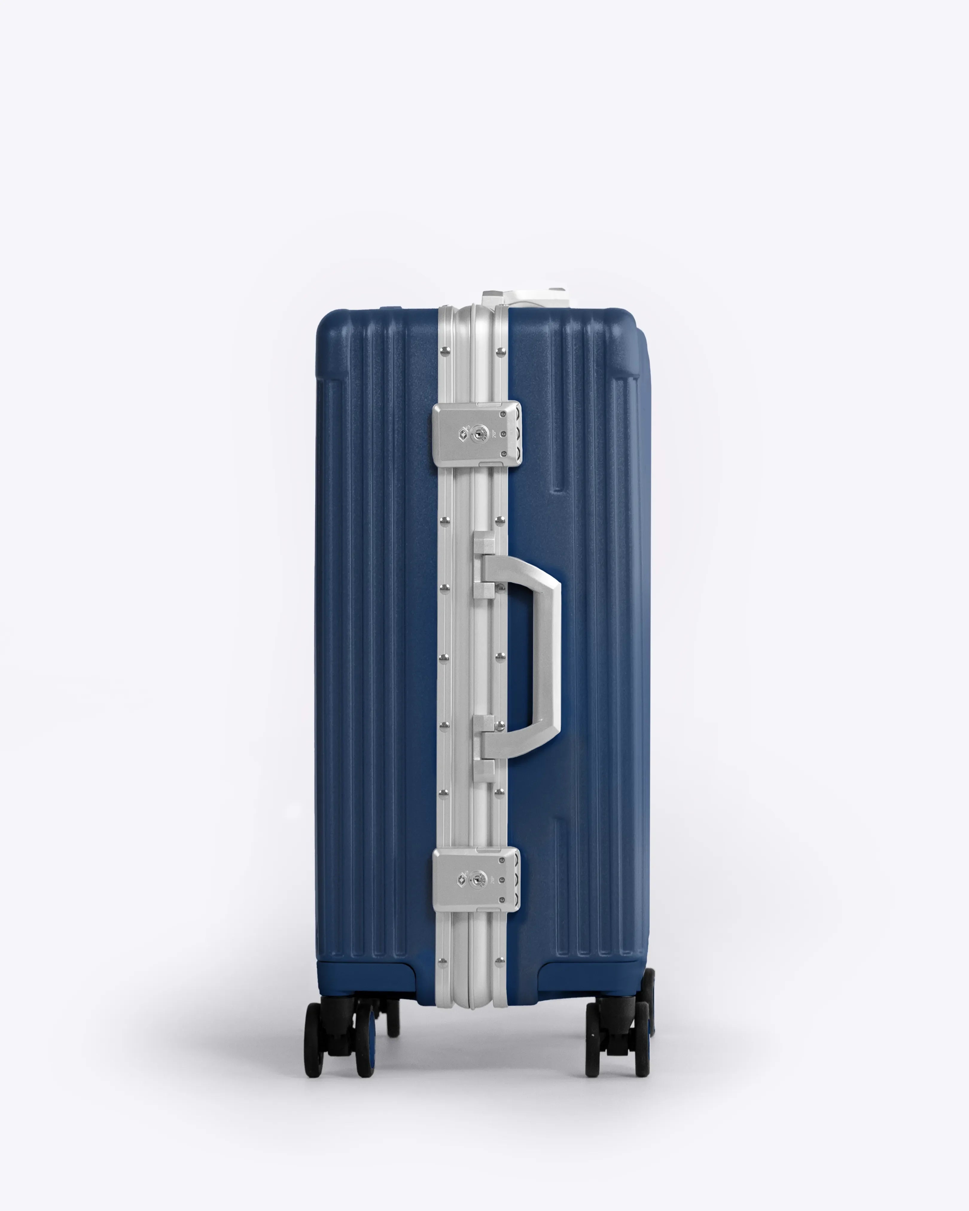 All-in-One Smart Carry-On Suitcase with GPS Tracking, Front Laptop Pocket, USB Charger & Cup Holder