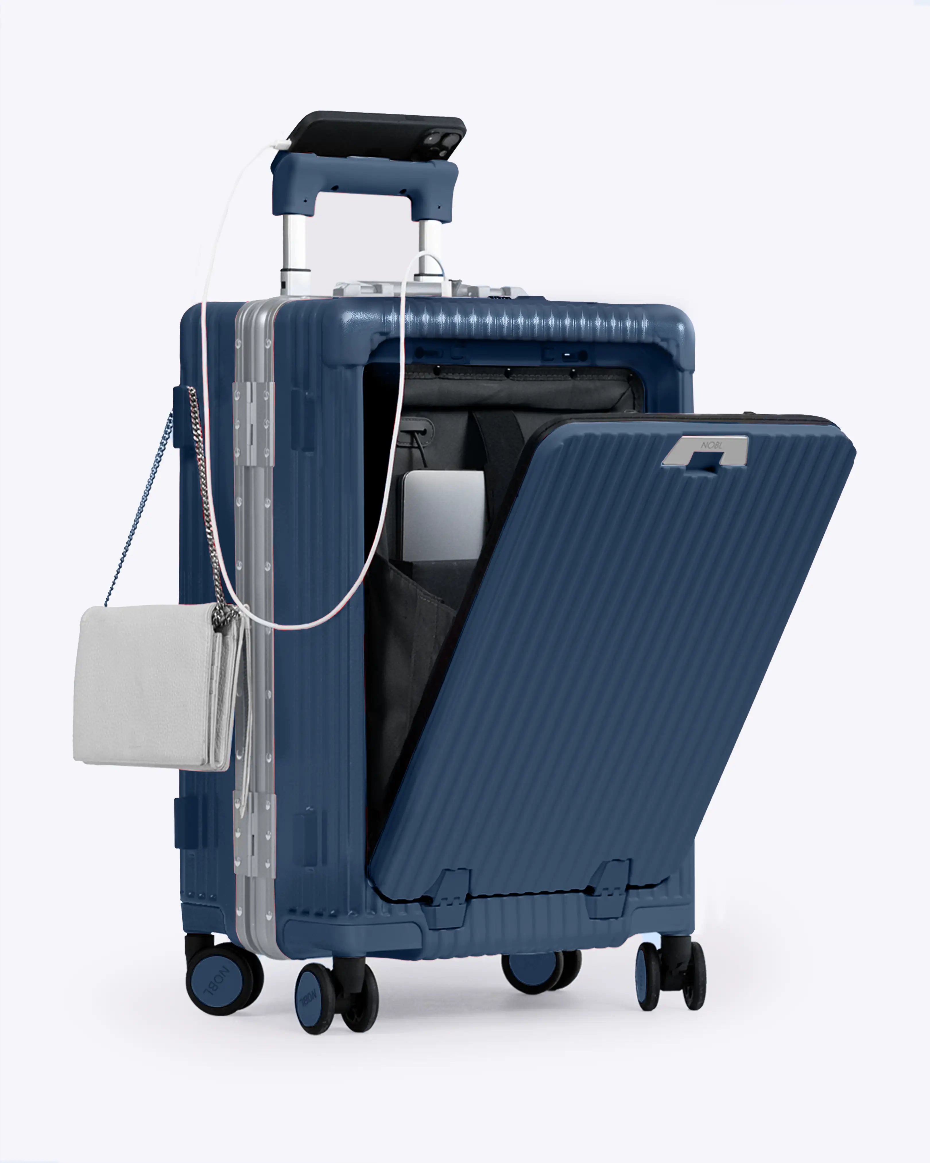 Smart Carry-On Suitcase for Students & Frequent Travellers