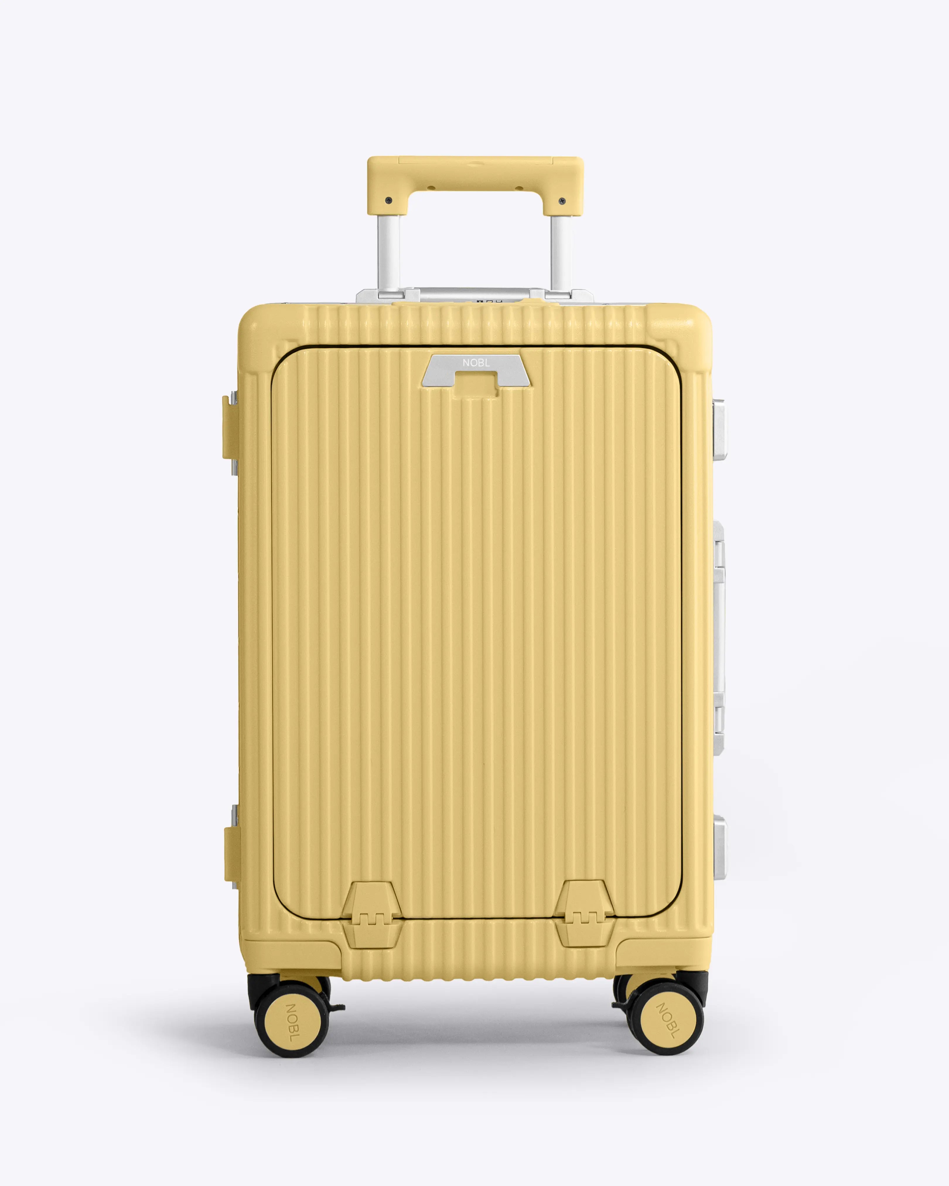 All-in-One Smart Carry-On Suitcase with GPS Tracking, Front Laptop Pocket, USB Charger & Cup Holder