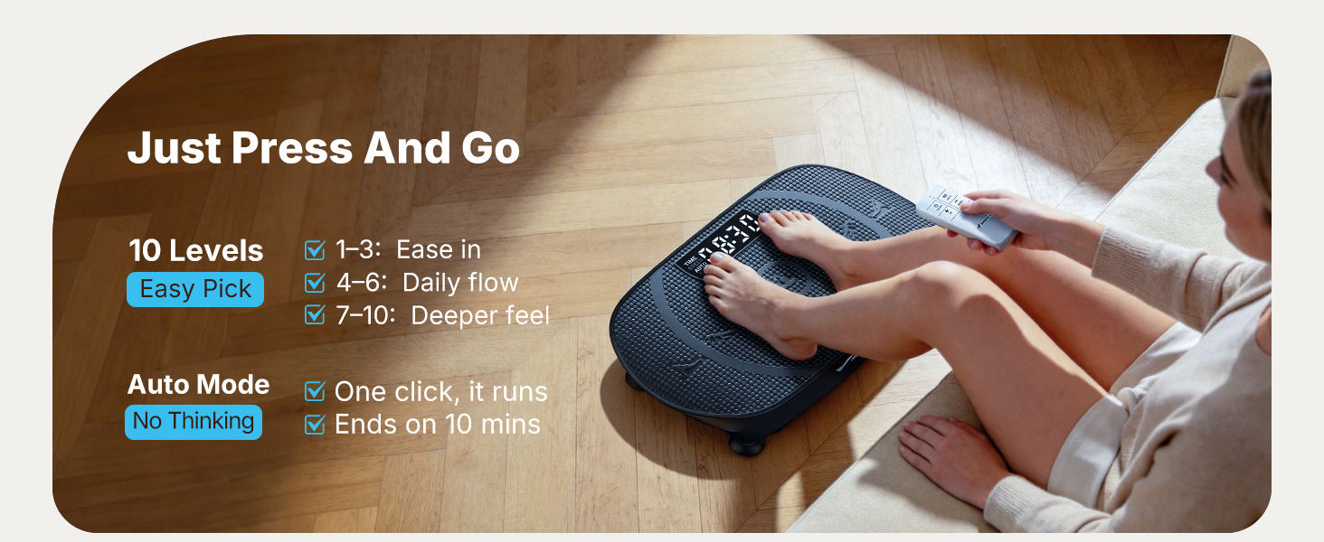 MERACH Vibration Plate Exercise Machine