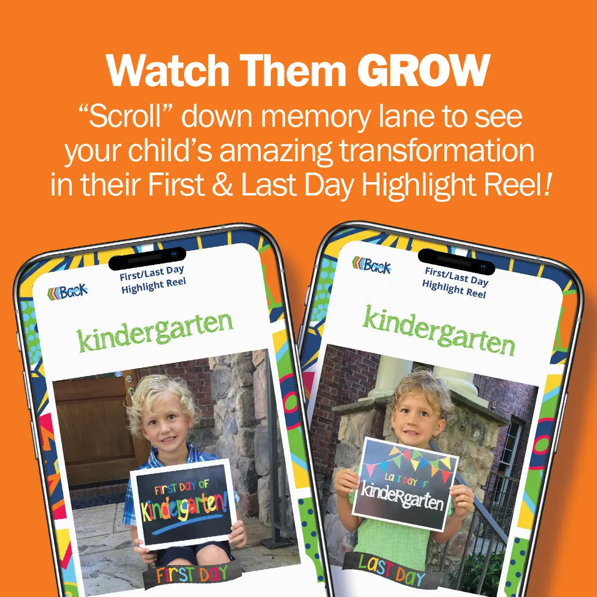 School Days Memory Book & Keepsake Album with App (2 Styles Available)