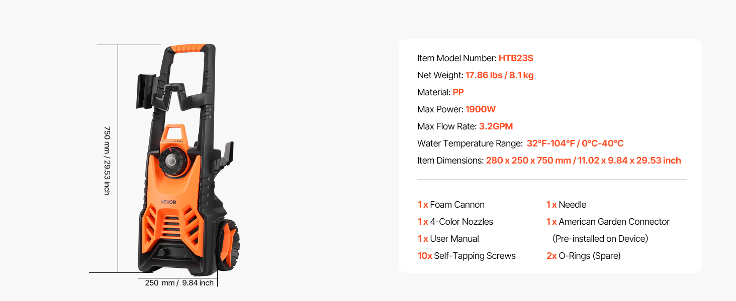 electric pressure washer