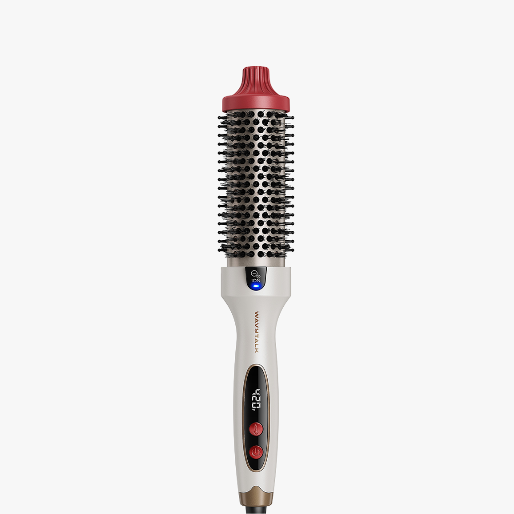 Thermal Brush, Blowout Boost 1.5 inch Heated Round Brush for Blowout Look