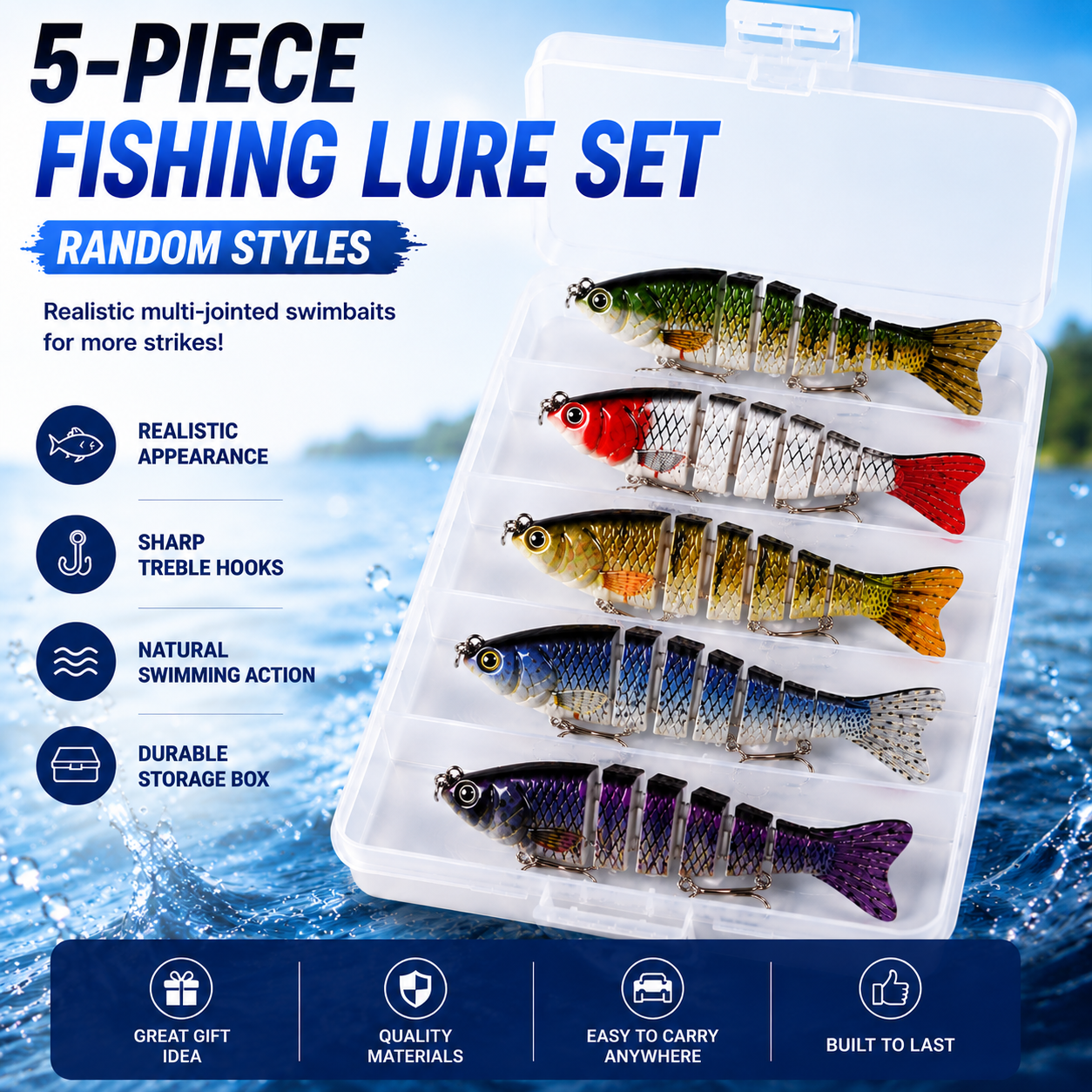 🔥Bionic Lure —Catch Big Fish Fast! 🎣