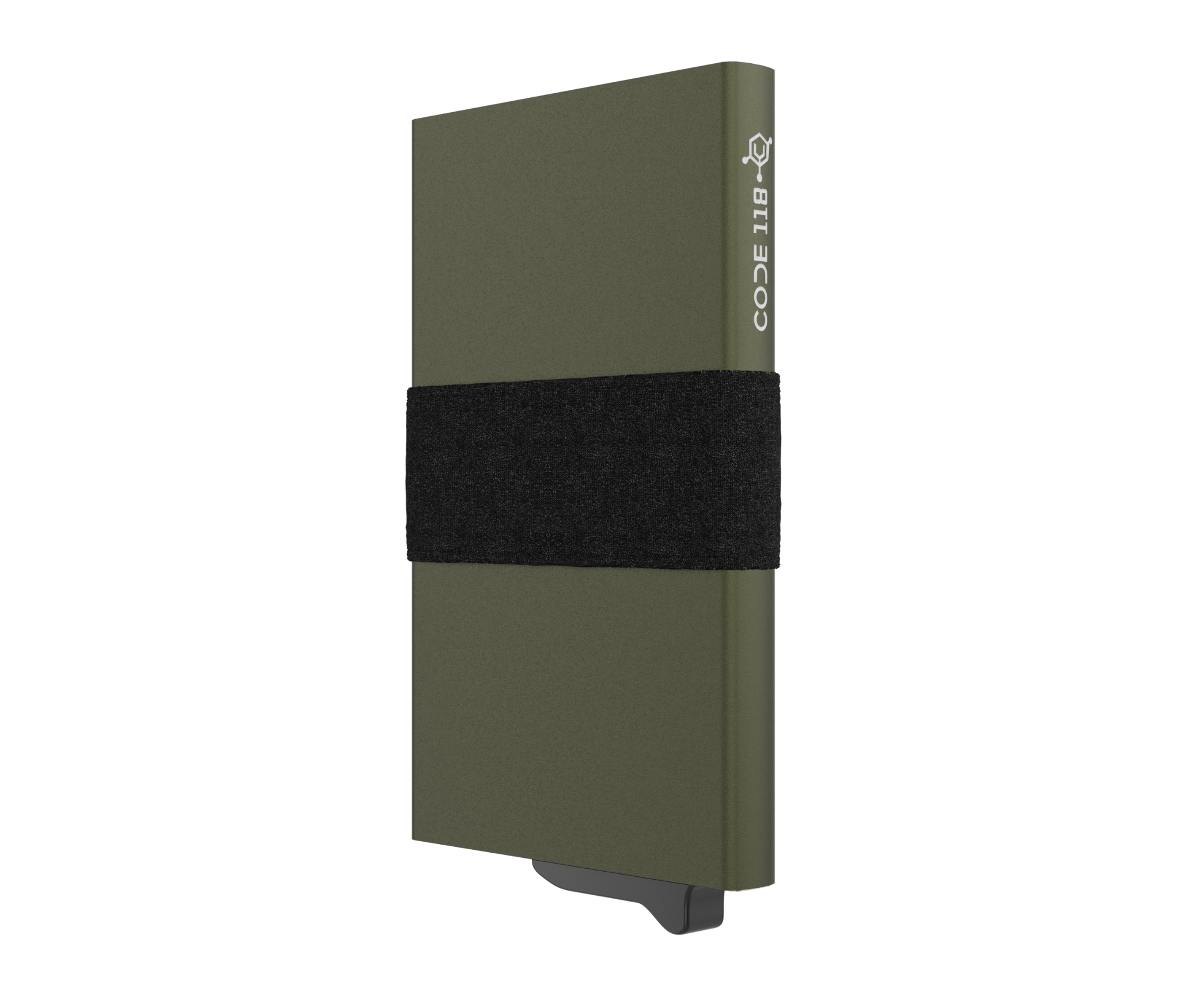 Slim Tactical Stealth Wallet for Men: Metal RFID Blocking Card Case with Money Clip