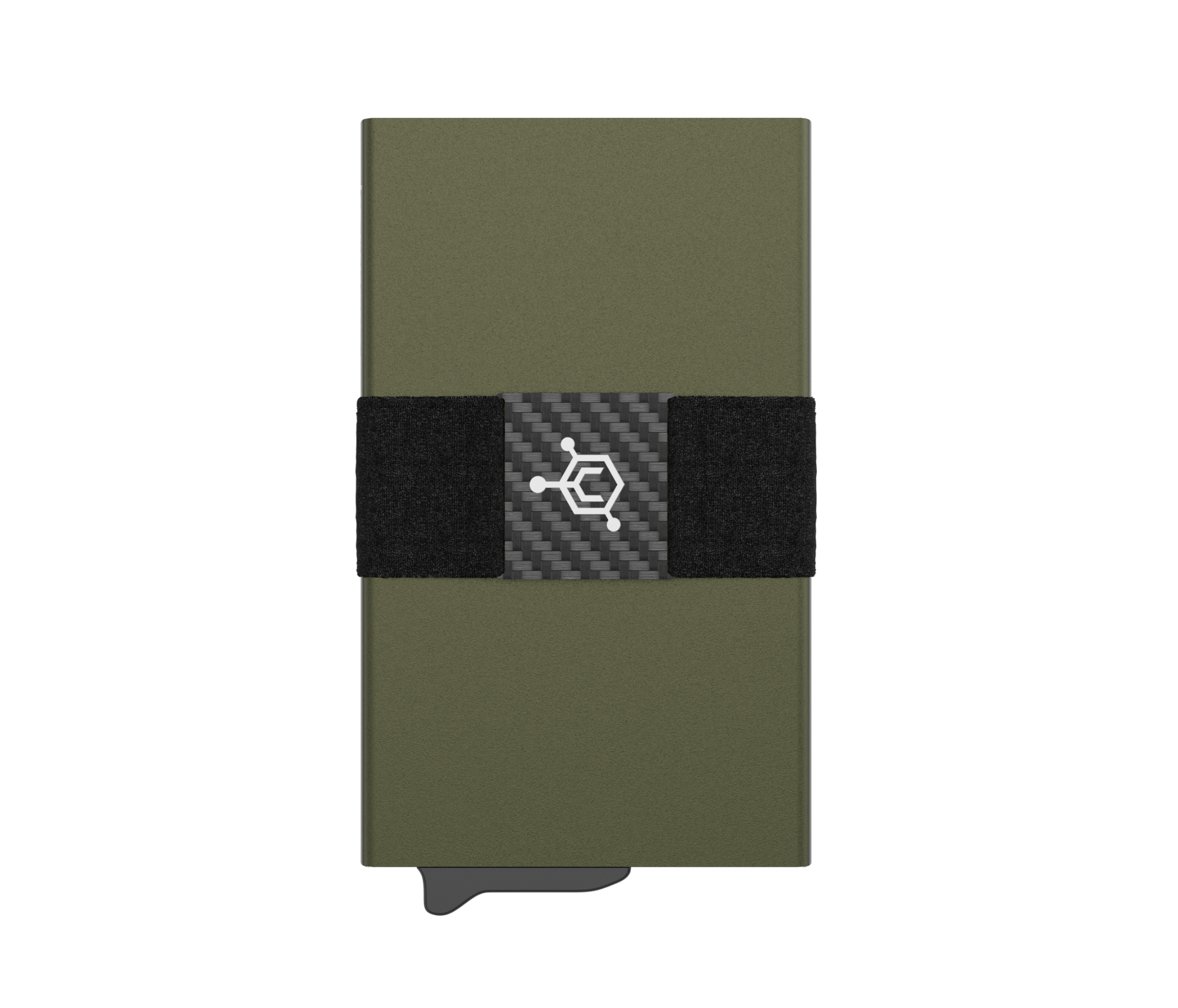 Slim Tactical Stealth Wallet for Men: Metal RFID Blocking Card Case with Money Clip