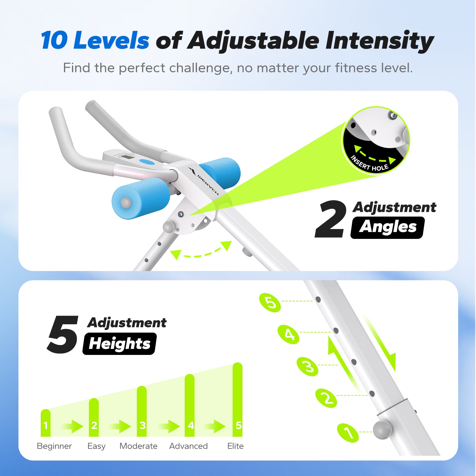 Adjustable Ab Trainer Machine