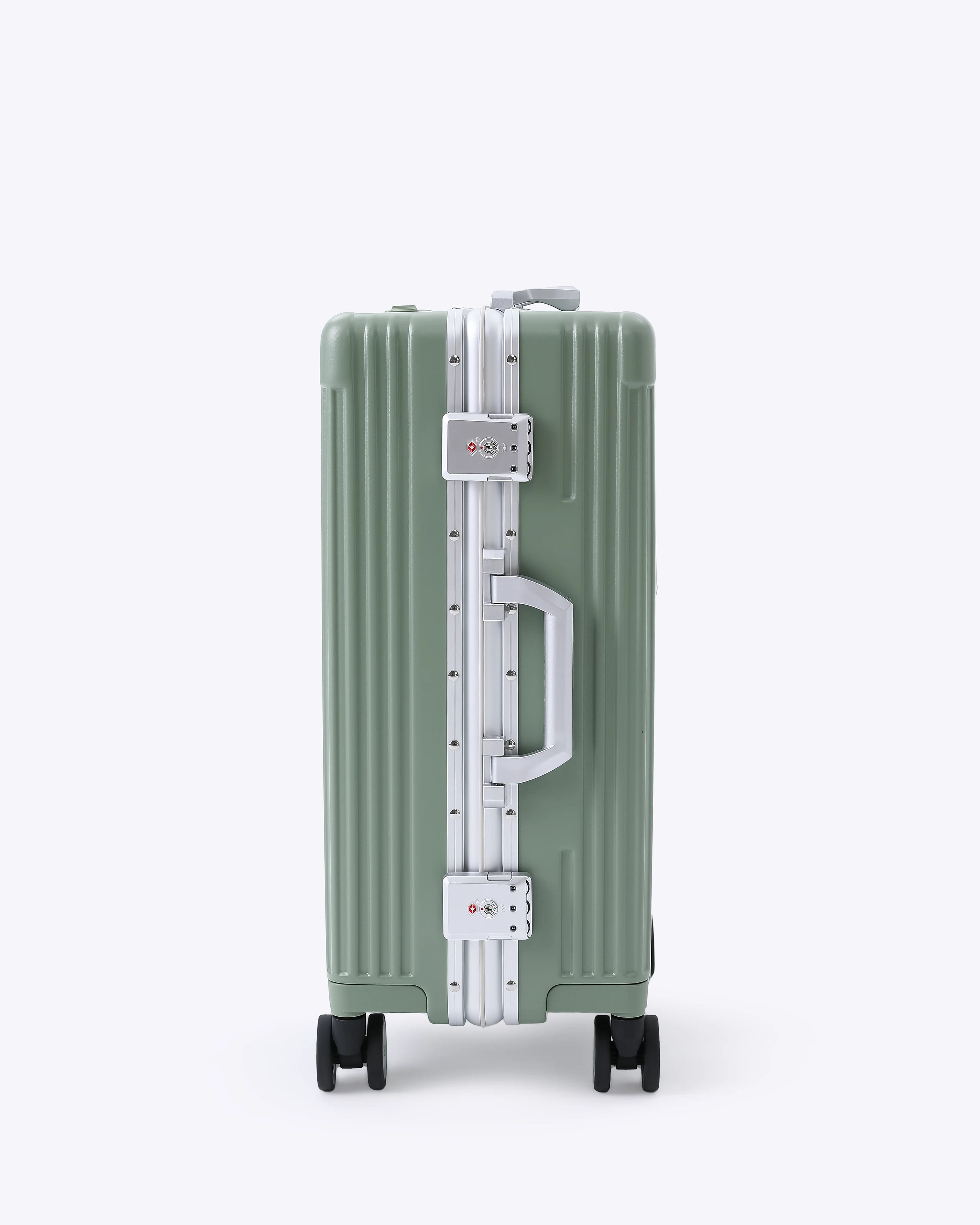All-in-One Smart Carry-On Suitcase with GPS Tracking, Front Laptop Pocket, USB Charger & Cup Holder