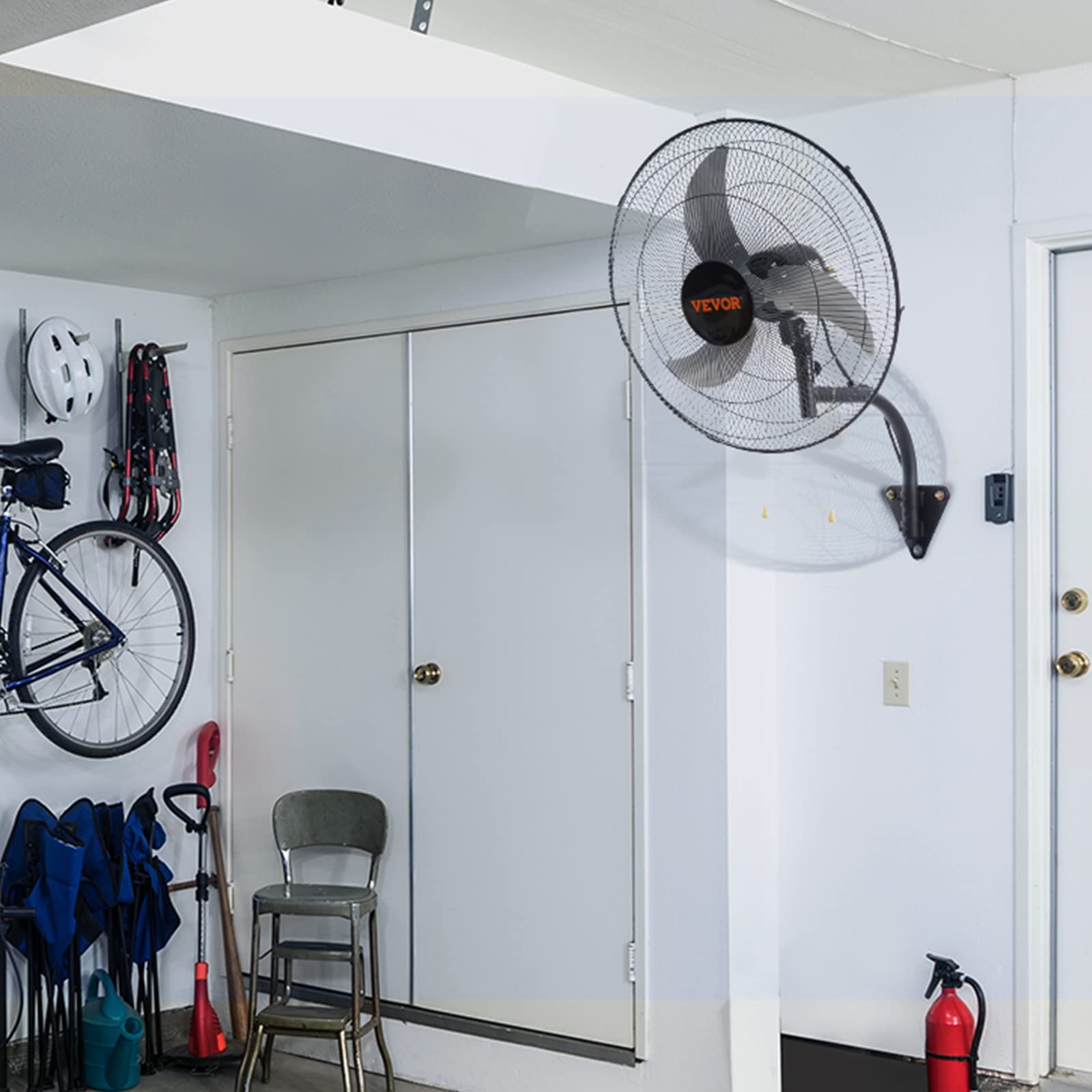 20-inch Industrial Wall Fan for Warehouse, Workshop & Commercial Use