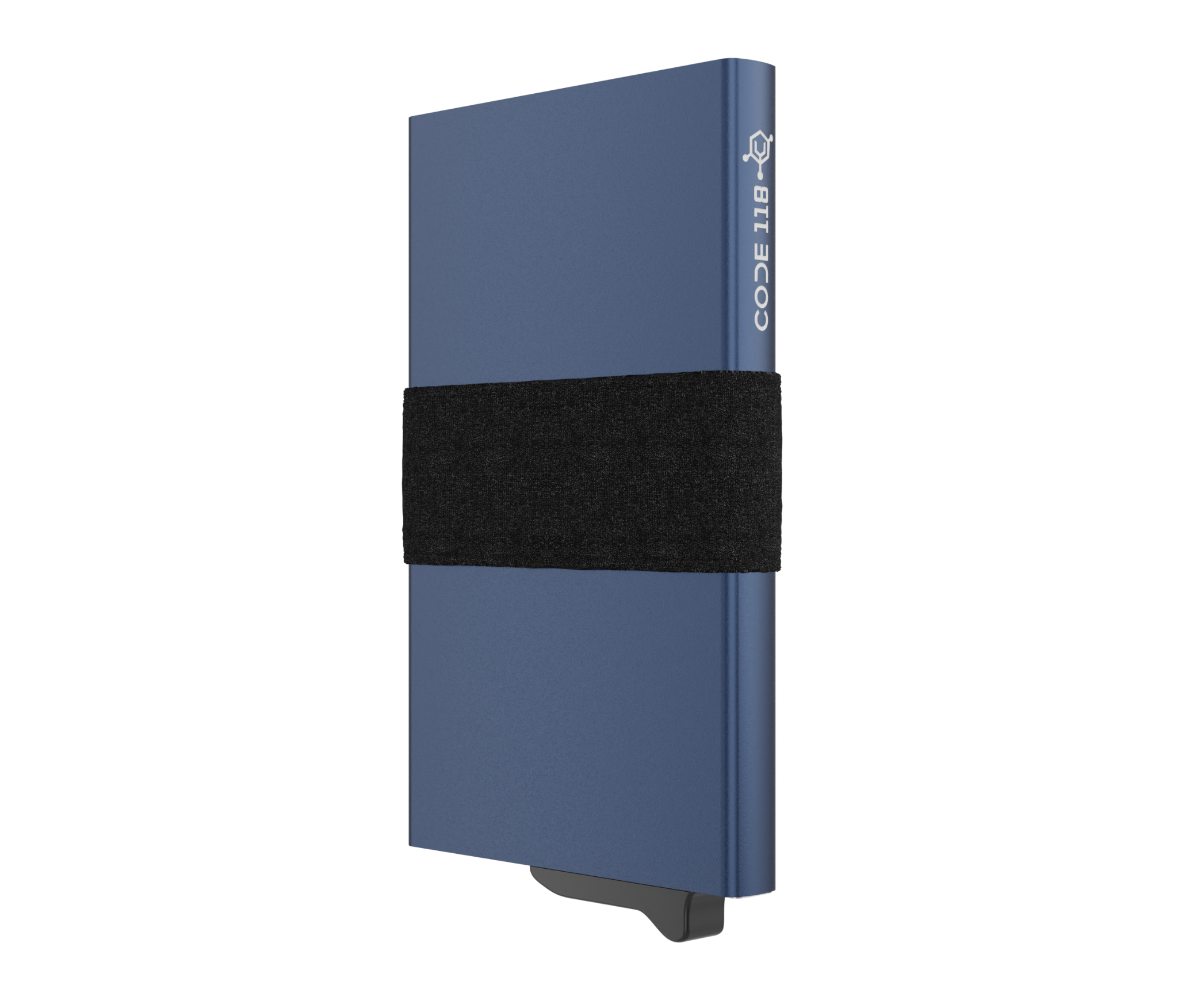 Slim Tactical Stealth Wallet for Men: Metal RFID Blocking Card Case with Money Clip
