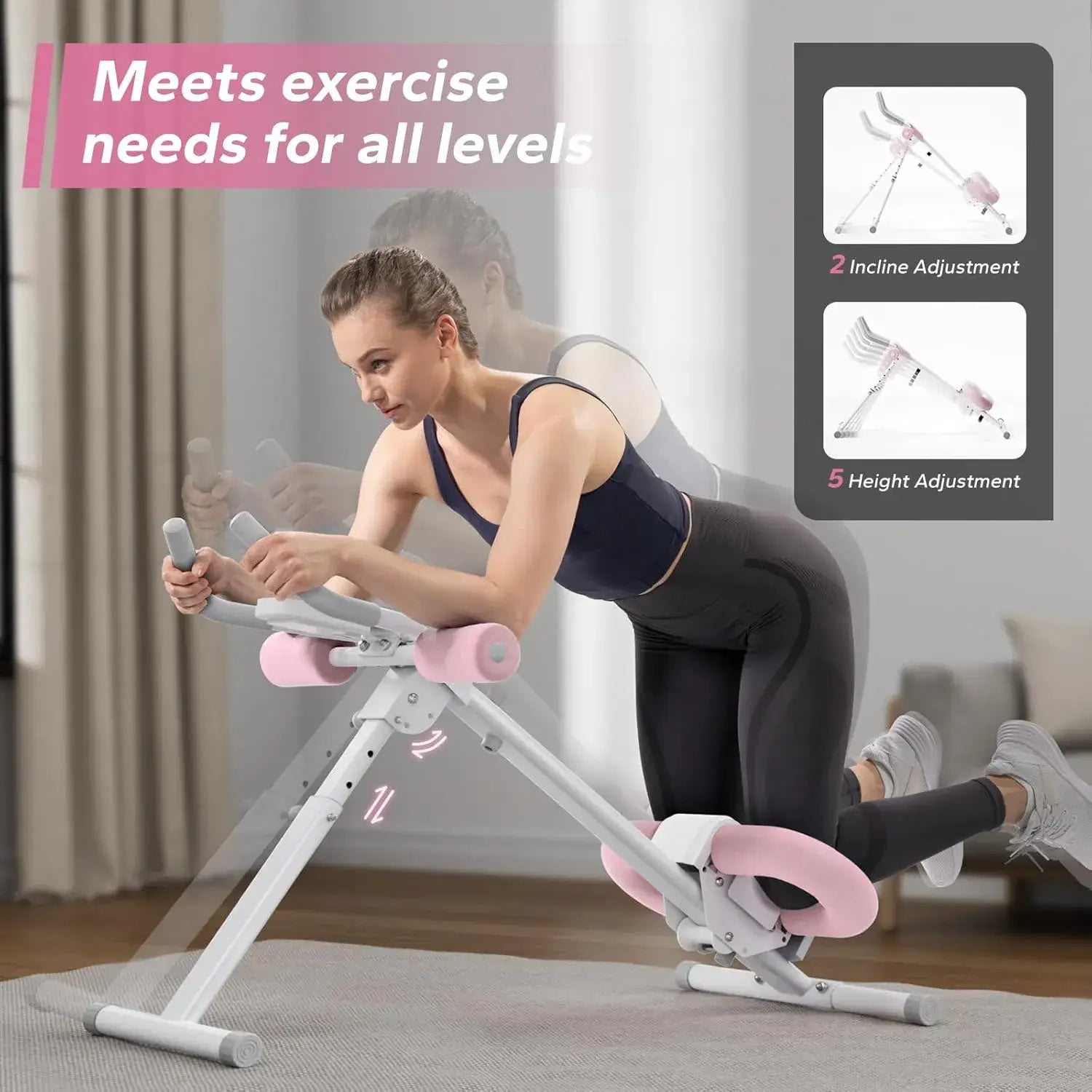Adjustable Ab Trainer Machine
