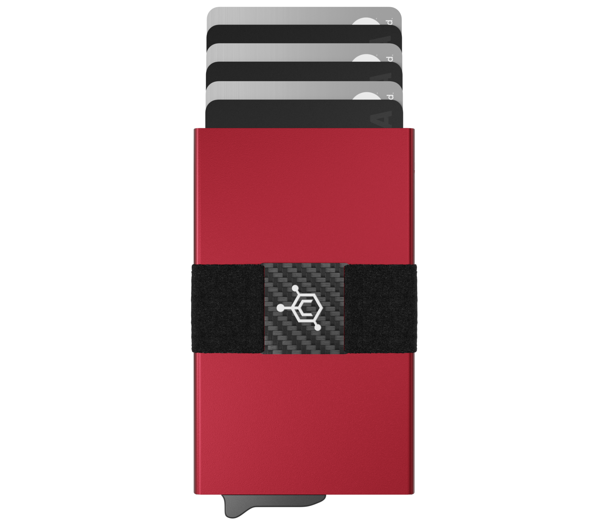 Slim Tactical Stealth Wallet for Men: Metal RFID Blocking Card Case with Money Clip