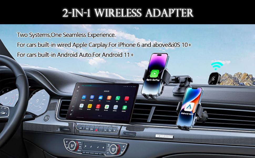 2-IN-1 WIRELESS ADAPTER