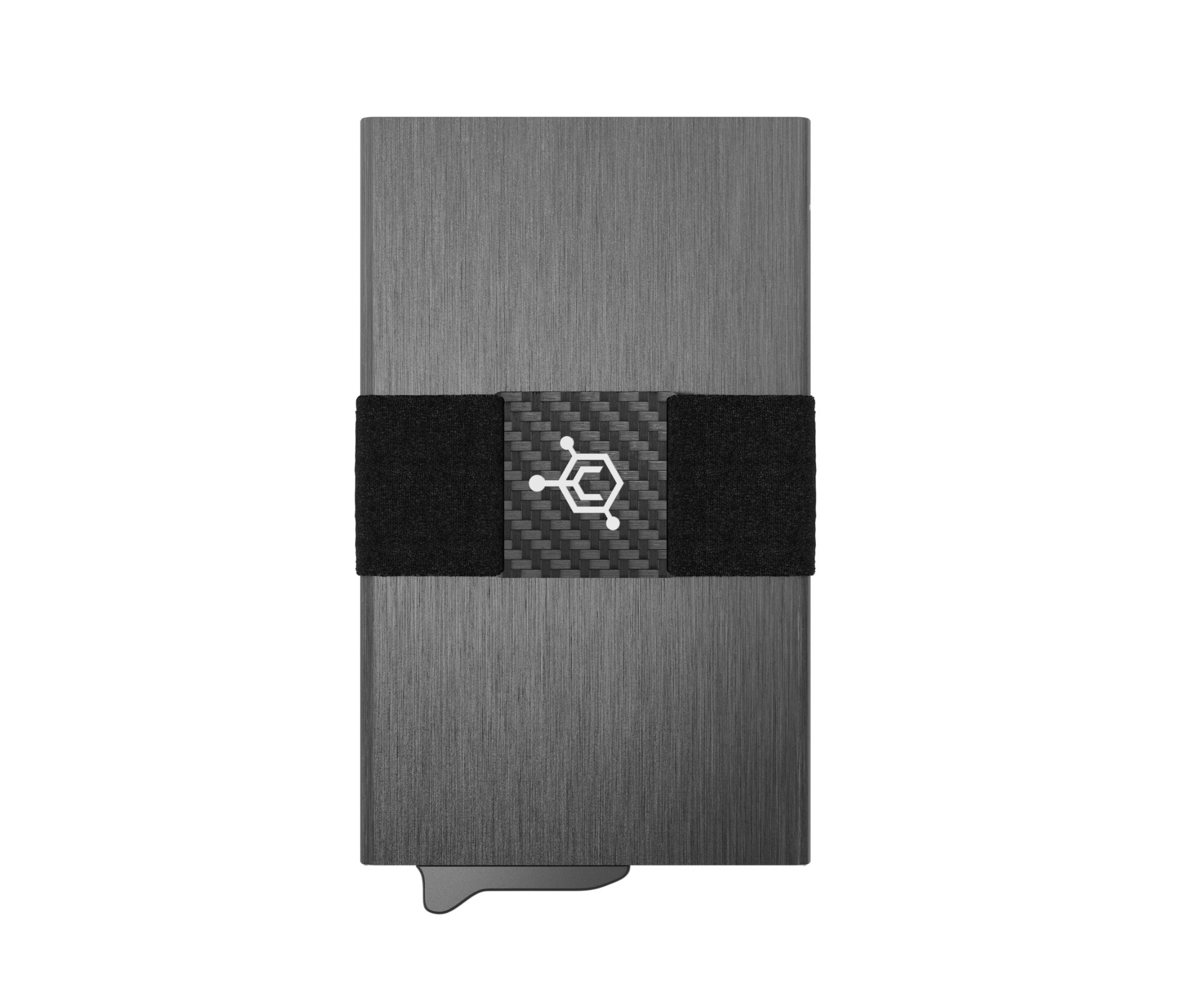 Slim Tactical Stealth Wallet for Men: Metal RFID Blocking Card Case with Money Clip