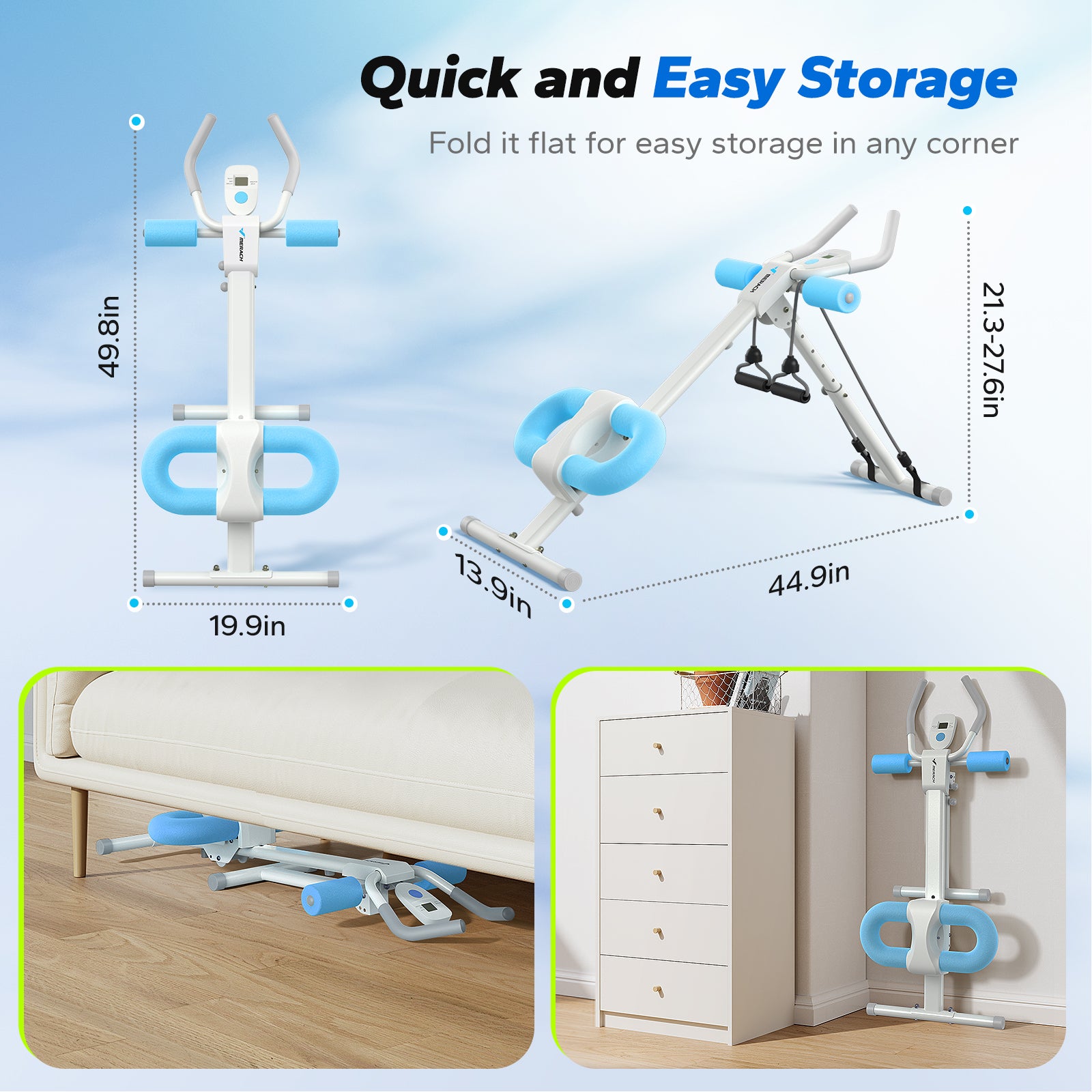 Adjustable Ab Trainer Machine