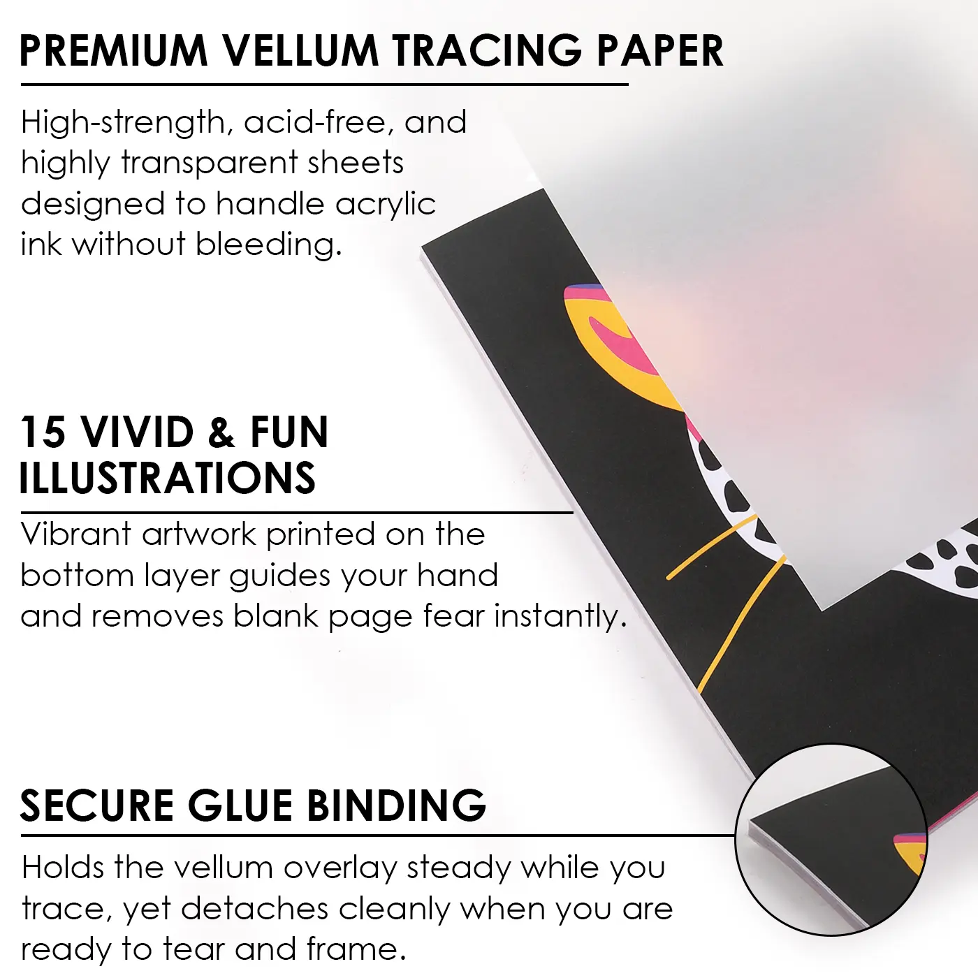 Trace & Color Art Drawing Supplies Kit with Premium Artist Tools & Materials for Adults & Kids, Ideal Gift