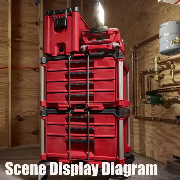 366-Pcs Master Mechanics Hand Tool Set with PACKOUT Drawers and Dolly