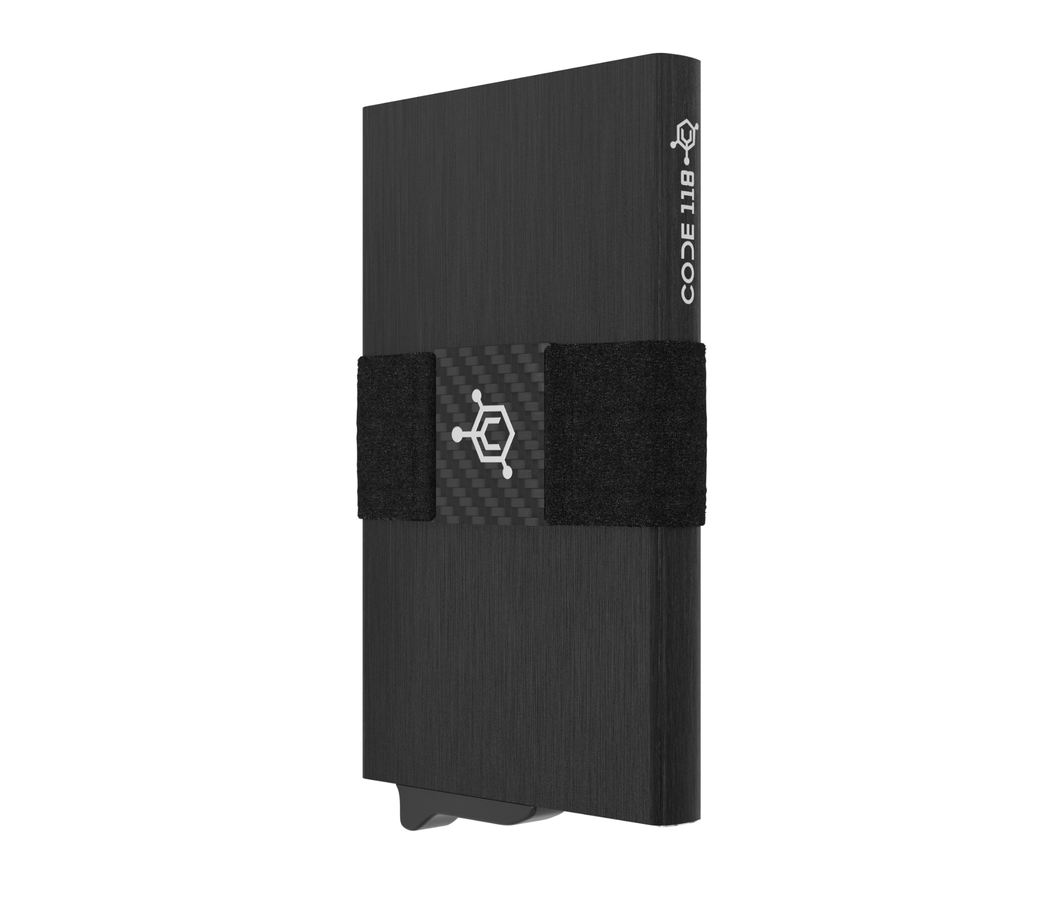 Slim Tactical Stealth Wallet for Men: Metal RFID Blocking Card Case with Money Clip