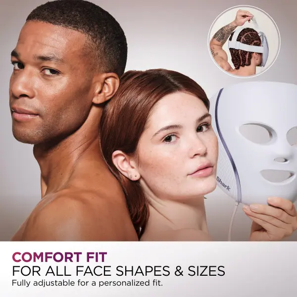 CryoGlow LED Face Mask FW312 for Anti-Aging & Acne